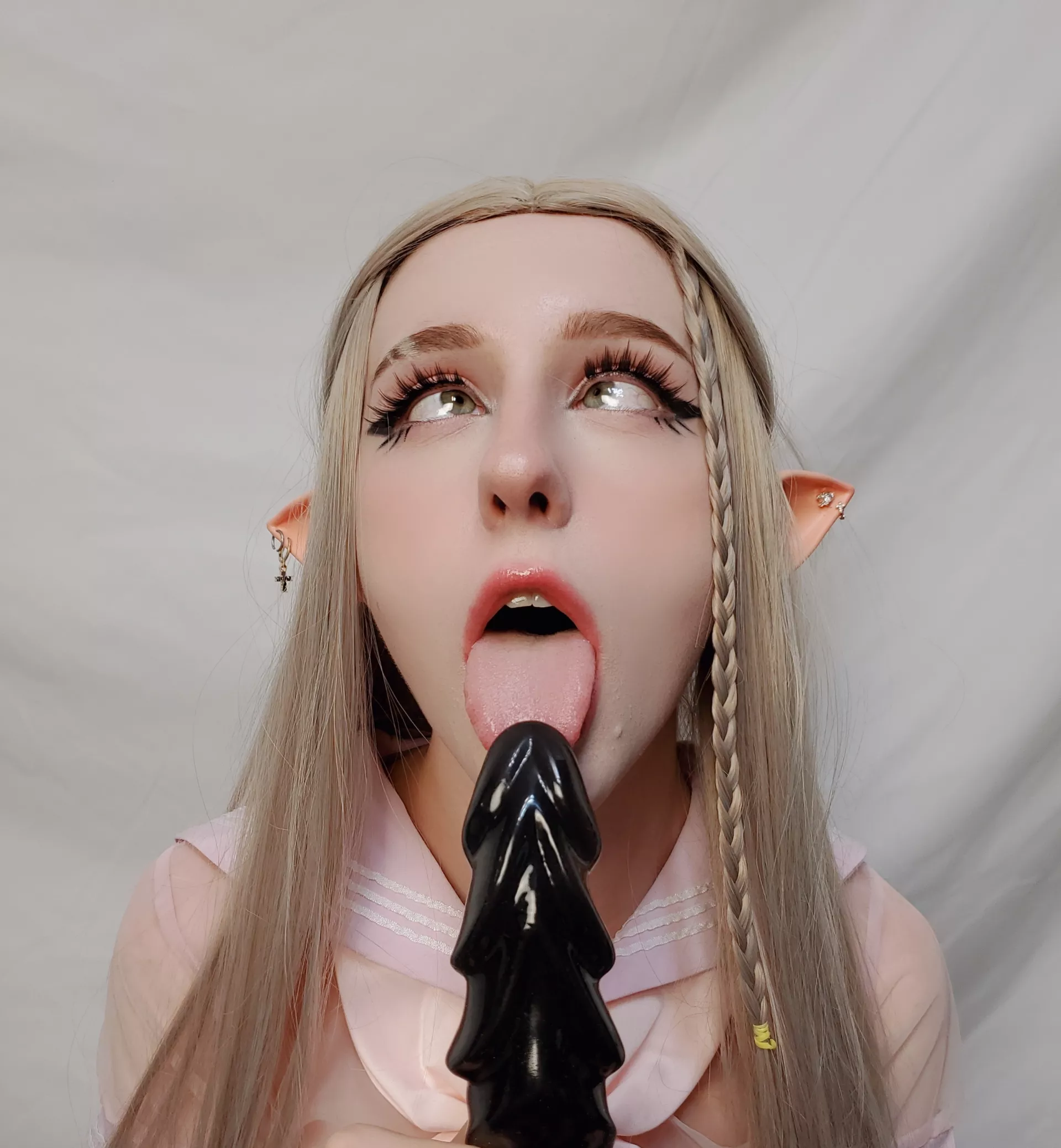 Elvish ahegao [OC] posted by Tulpina