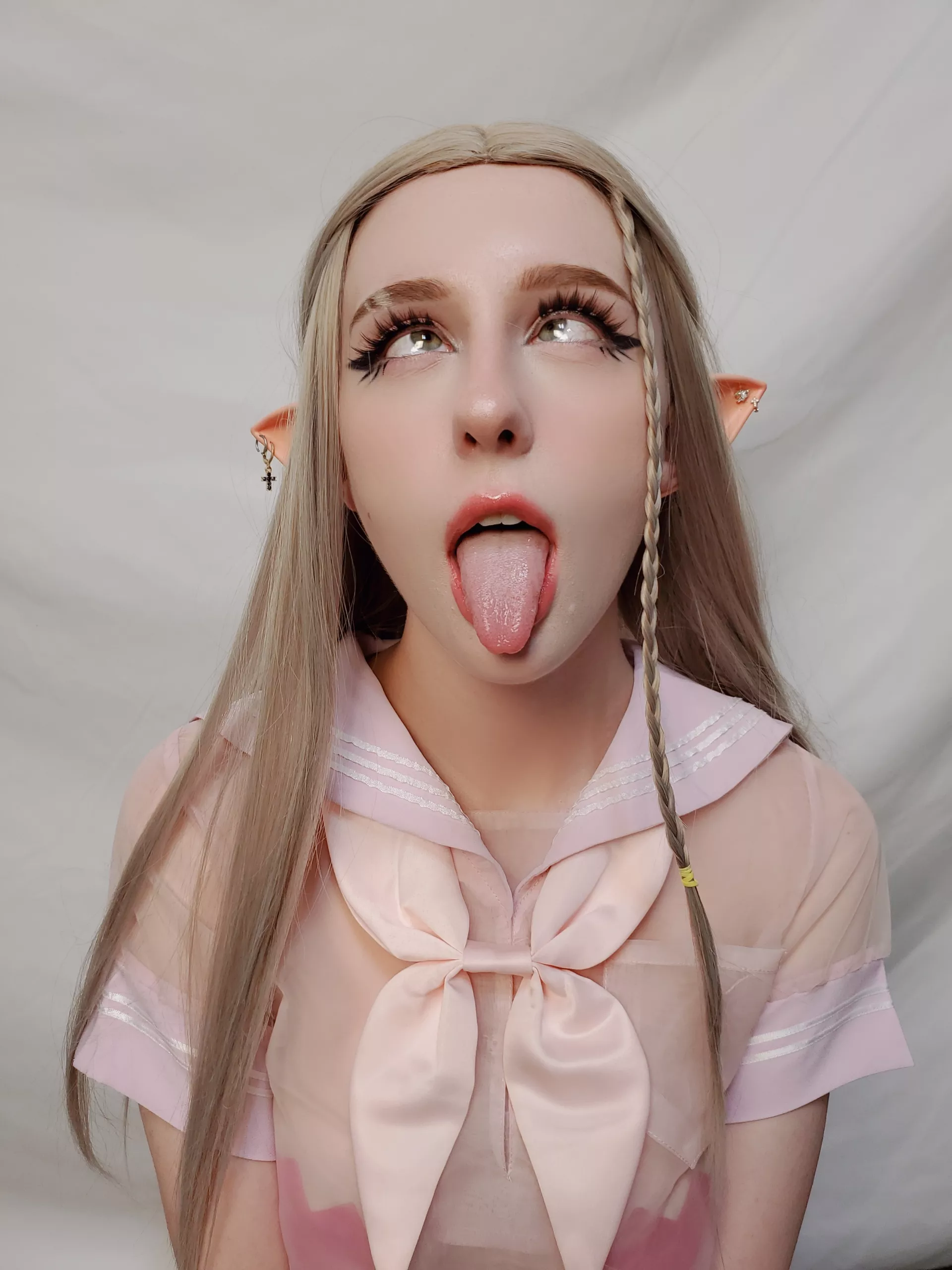 Elvish ahegao [OC] posted by Tulpina