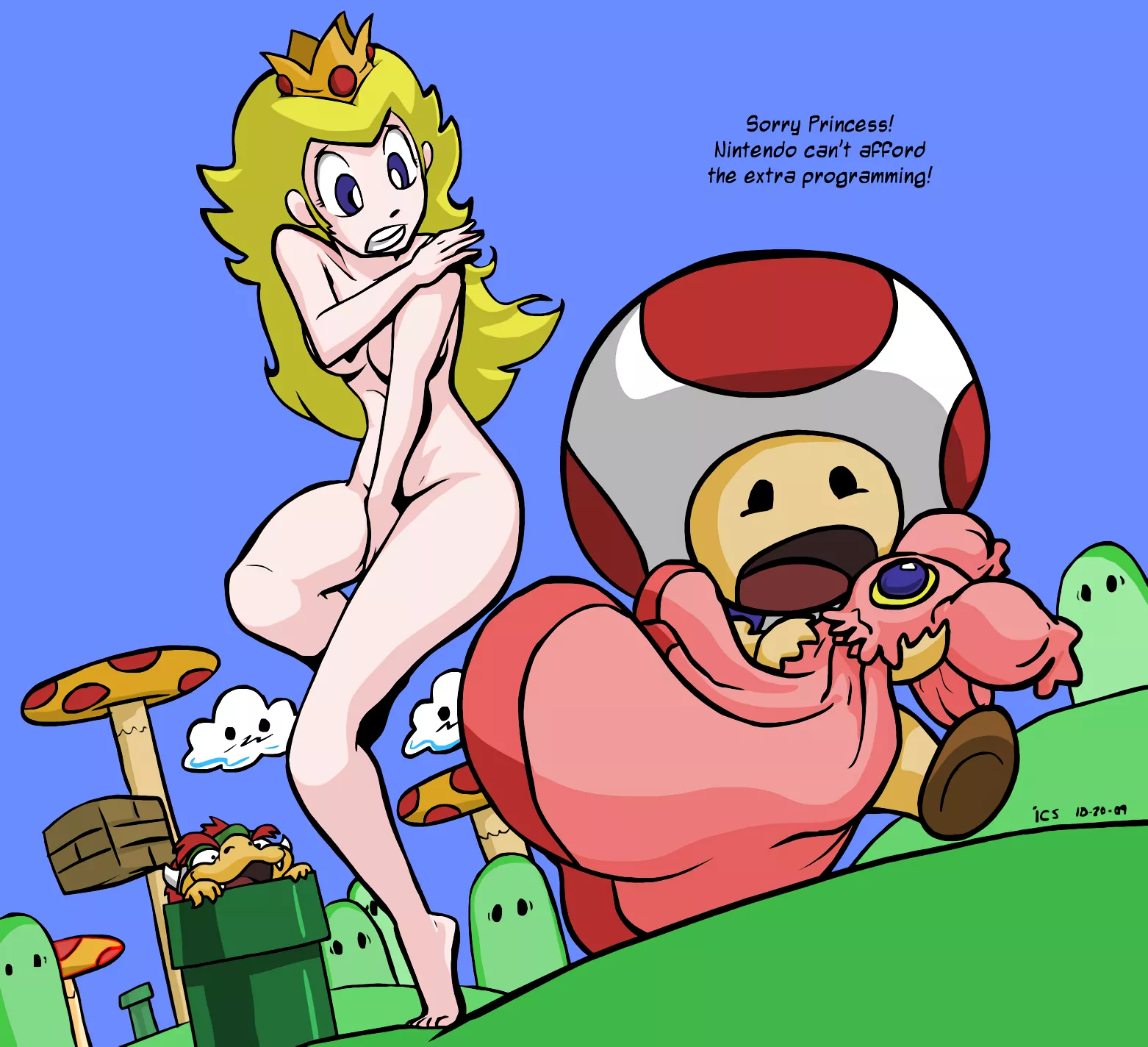 Embarrassed Nude Peach posted by V1H7U2