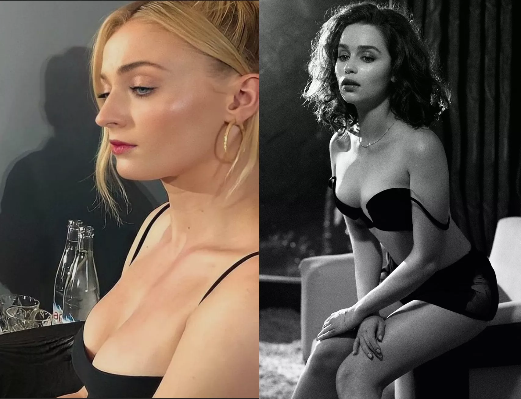 Emilia Clarke and Sophie Turner make me super horny if anyone would like to help out posted by Professional-Toe2020