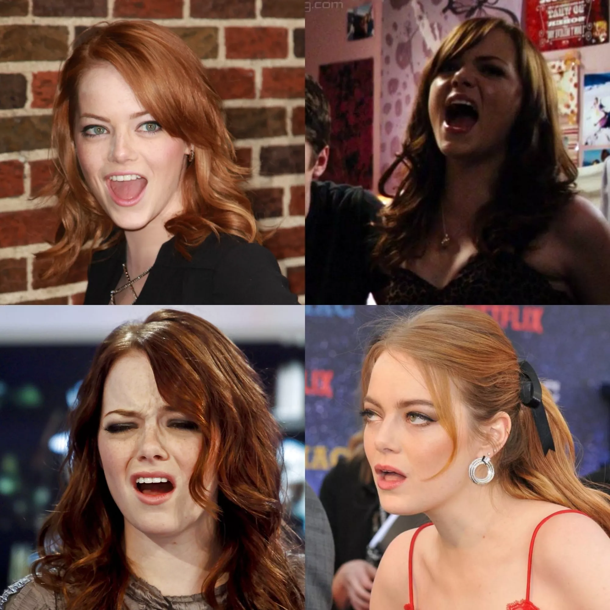 Emma Stone sure is expressive... posted by CelebBBCAddict