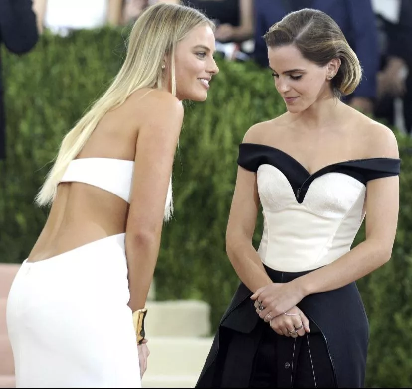 Emma Watson and Margot Robbie have my throbbing posted by thatyeeyeeyeah