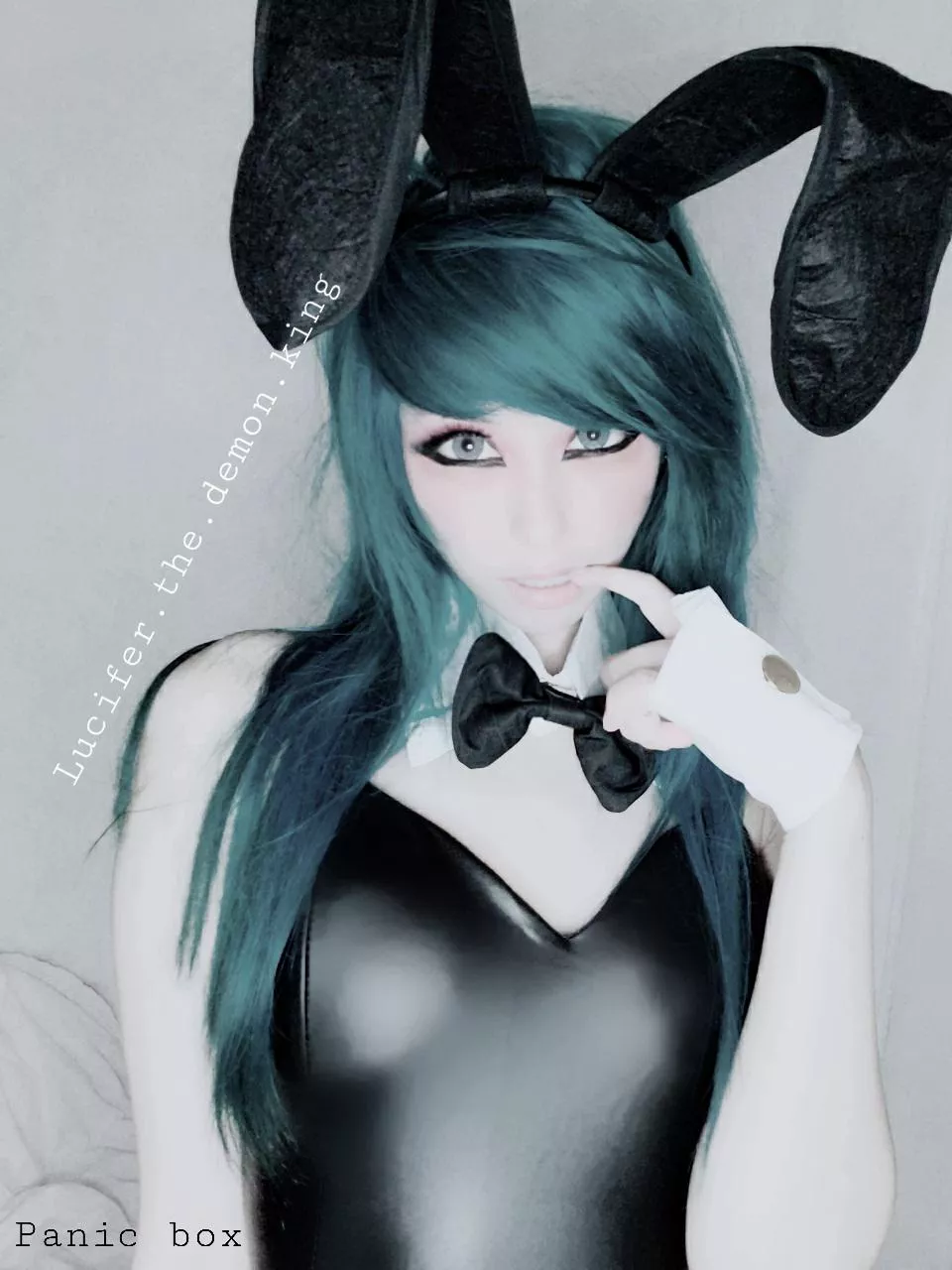 Emo bunny posted by Gotholotls