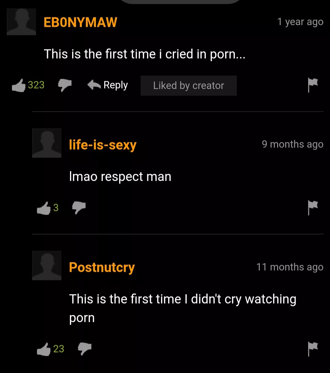 Emotional porn addict posted by RomitBD