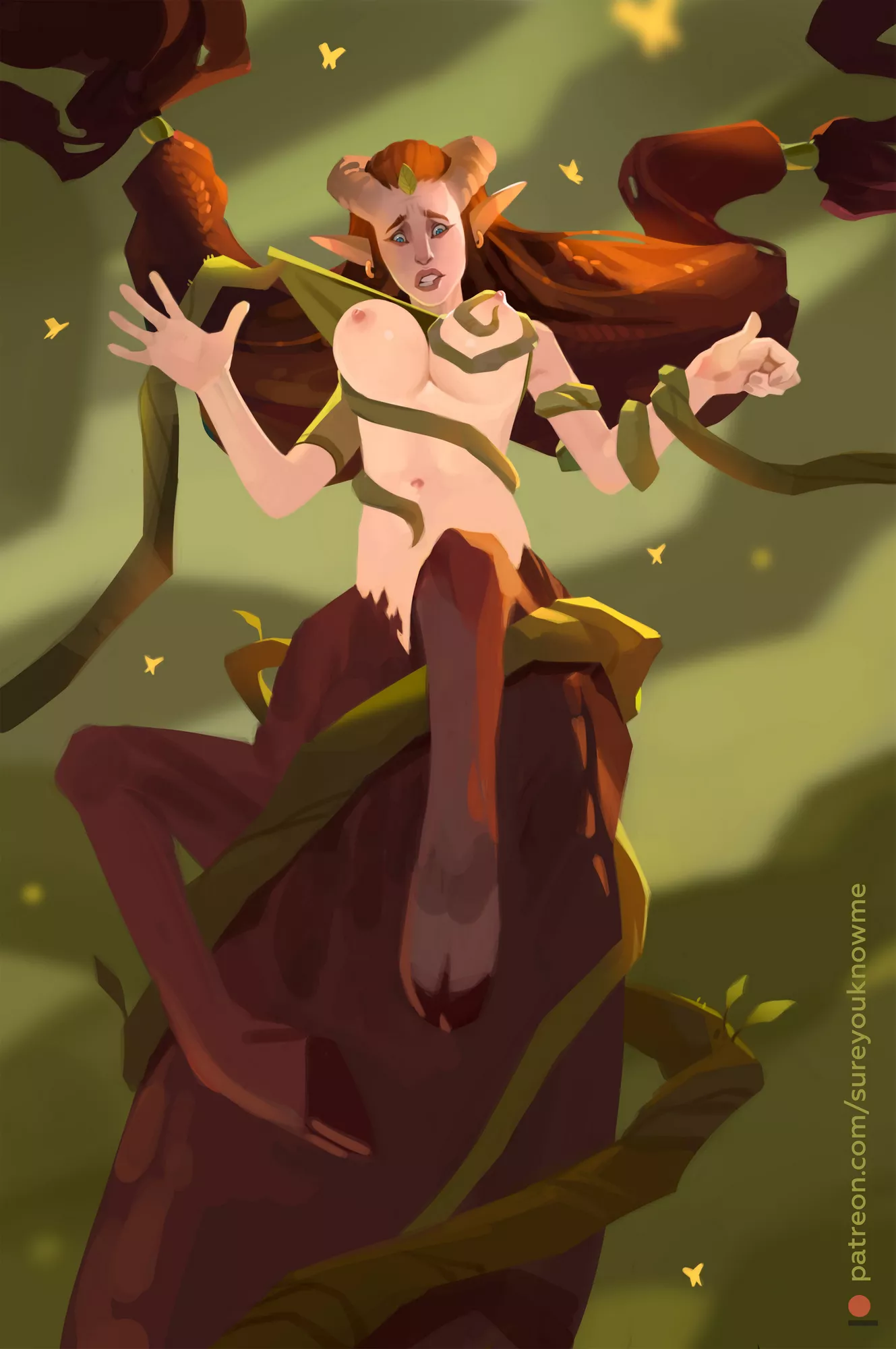 Enchantress vs. some roots [sureuknowme] posted by deafan