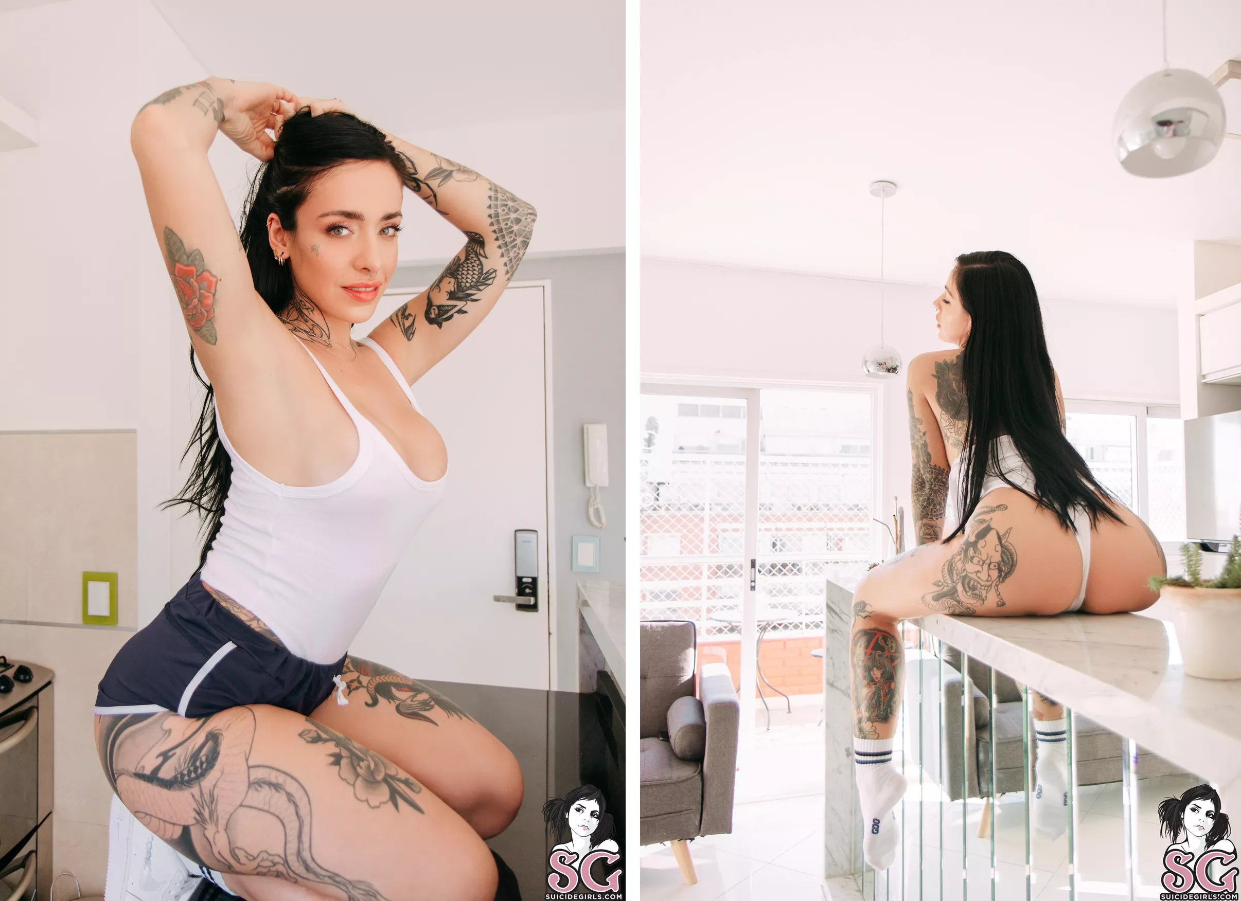 Enjoy a sultry Saturday with SG Hopeful Venusthea, only on SuicideGirls ☀️ posted by SuicideGirls