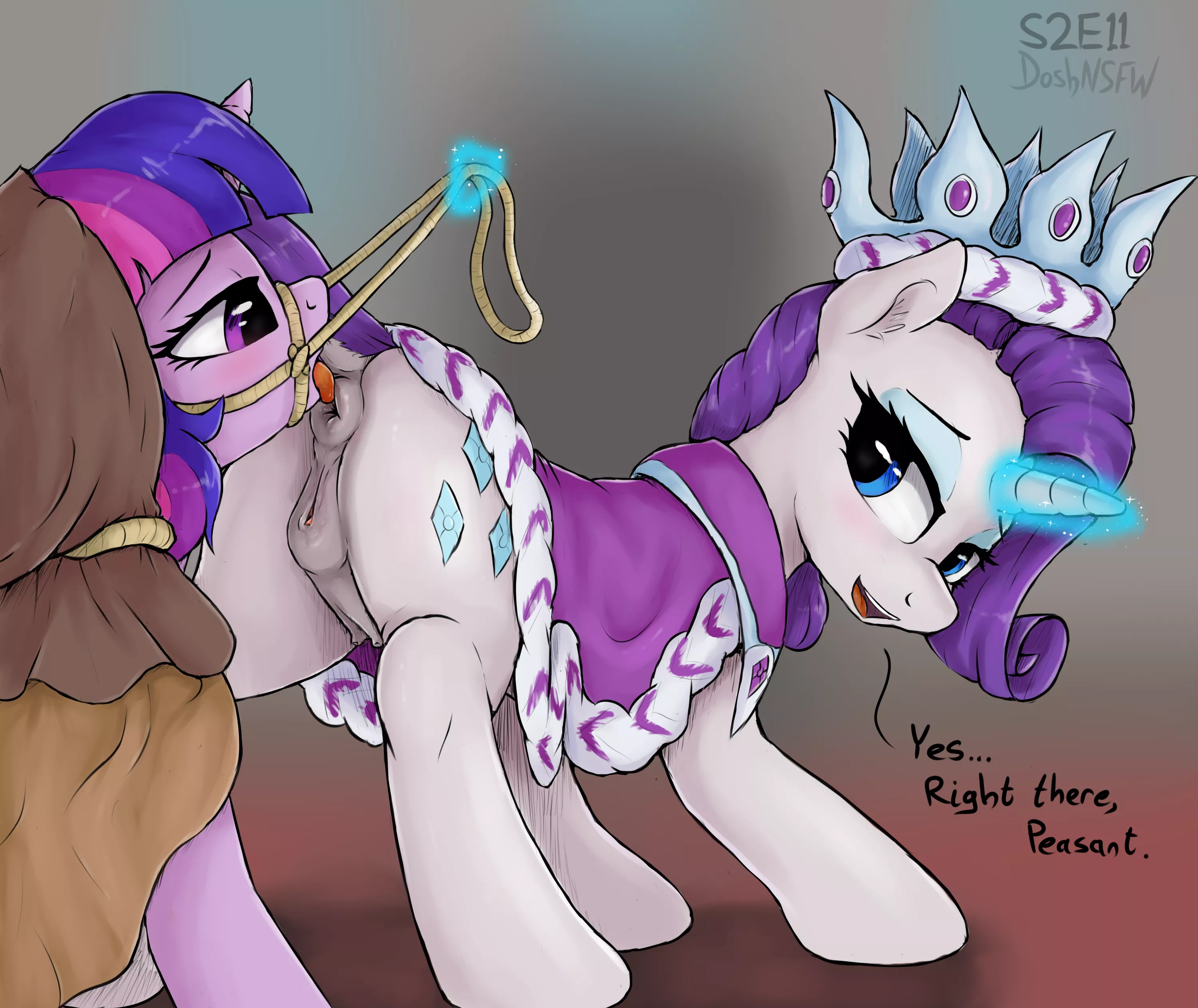 Episode 37 - Peasant Twilight Pleasures Rarity - Artist: Dosh posted by FrequentSupermarket8