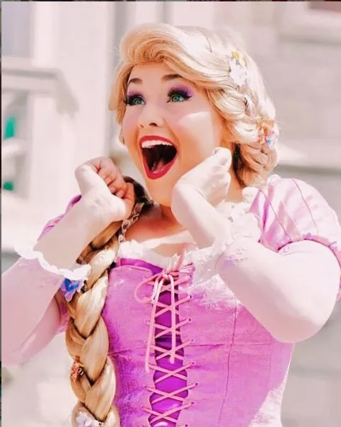 Excited Rapunzel posted by kse669