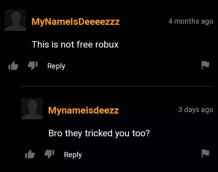 F for no free robux posted by Sleepless_Teen42069