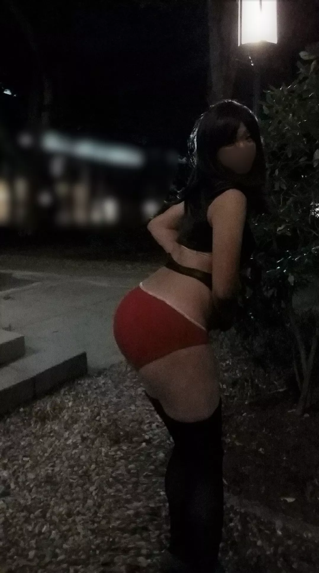 [F] I was visiting my old campus when I found myself in a nearby park that held many naughty memories, so I couldn't resist stripping off my skirt to relive the thrill :) posted by claritydares