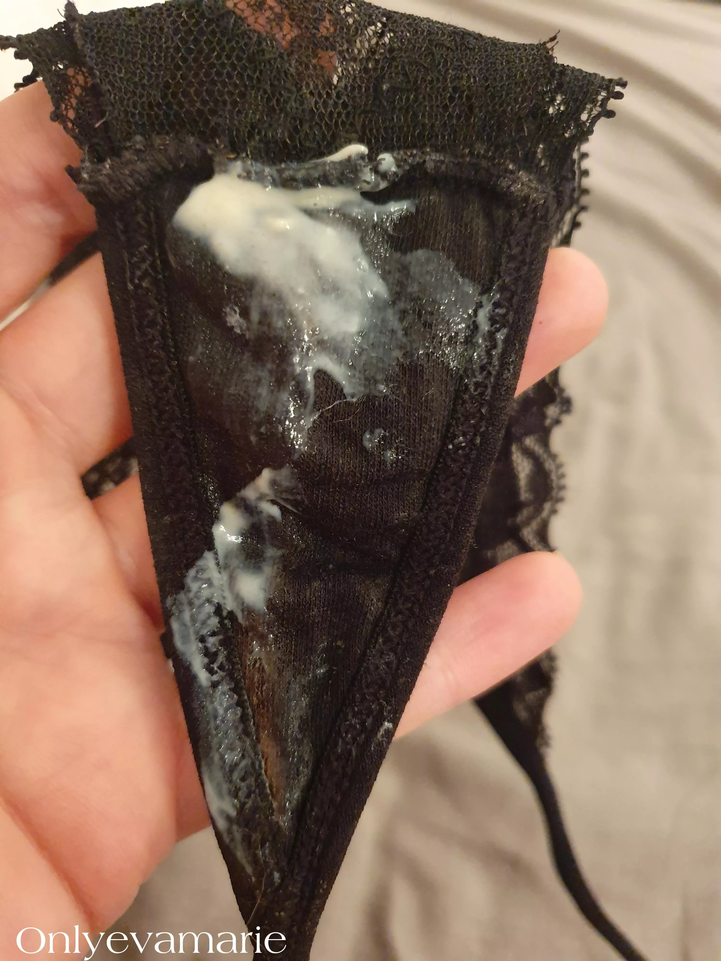 [F] [OC] Dirty Creamy Panties posted by Onlyevamarie