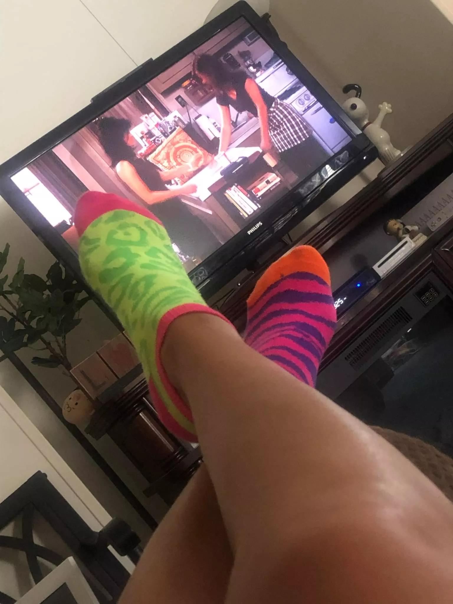 (F) (OC) My girlfriends mismatch socks are so sexy posted by wishfulthinkin000