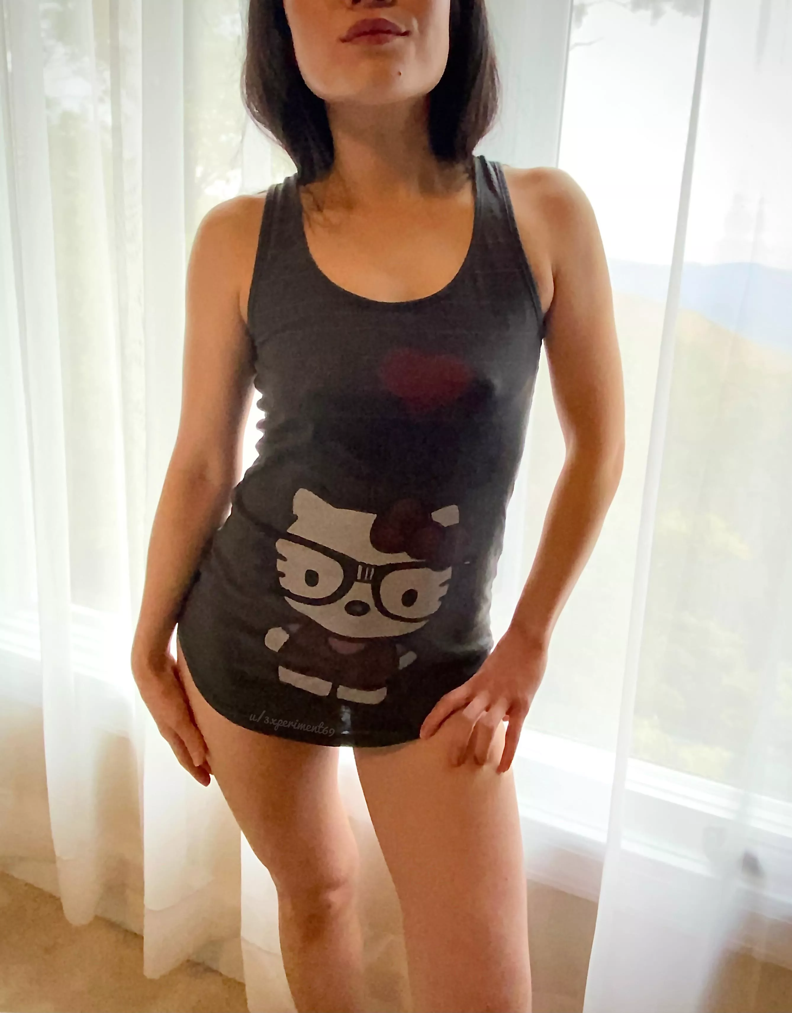 [F] The tank top says â€œI â¤ï¸ nerds.â€ posted by 3xperiment69