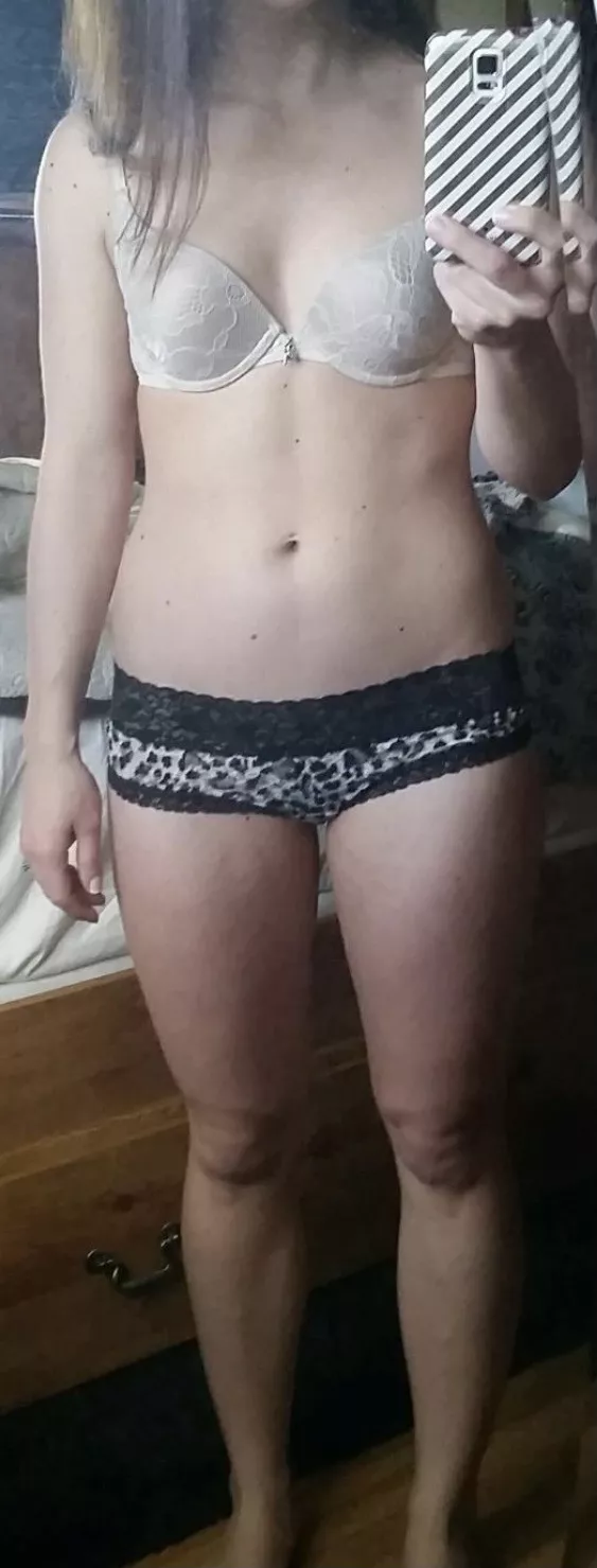 [f] what I wore under my clothes today. (Sorry for the dirty mirror) posted by Normalsizedc