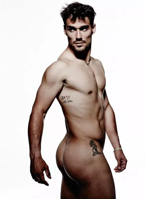 Fabio Fognini, Italian tennis player posing naked for Cosmopolitan magazine. posted by Sardonicus83