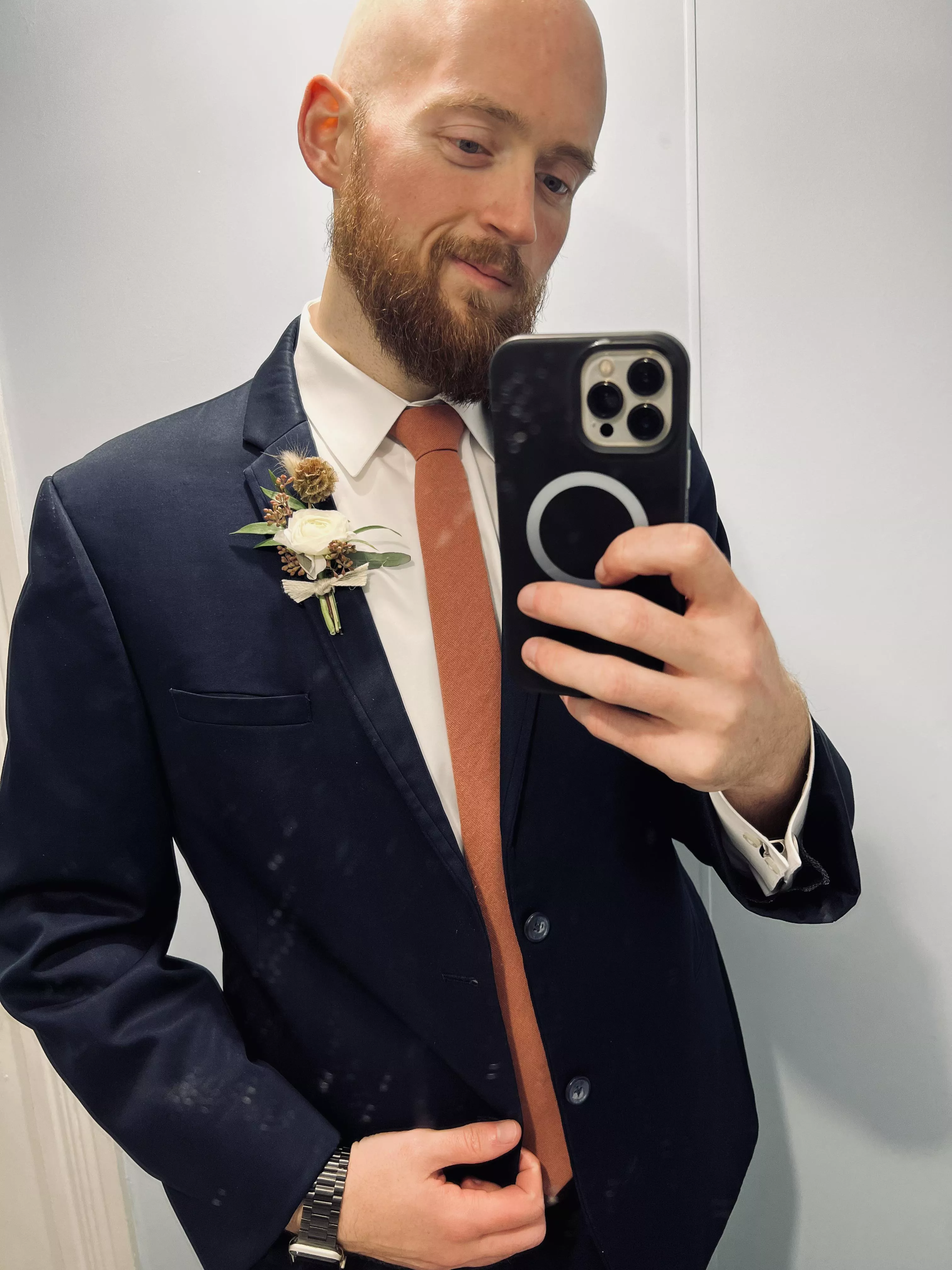 Fall wedding (groomsman lol) and feeling good. posted by baritone2010