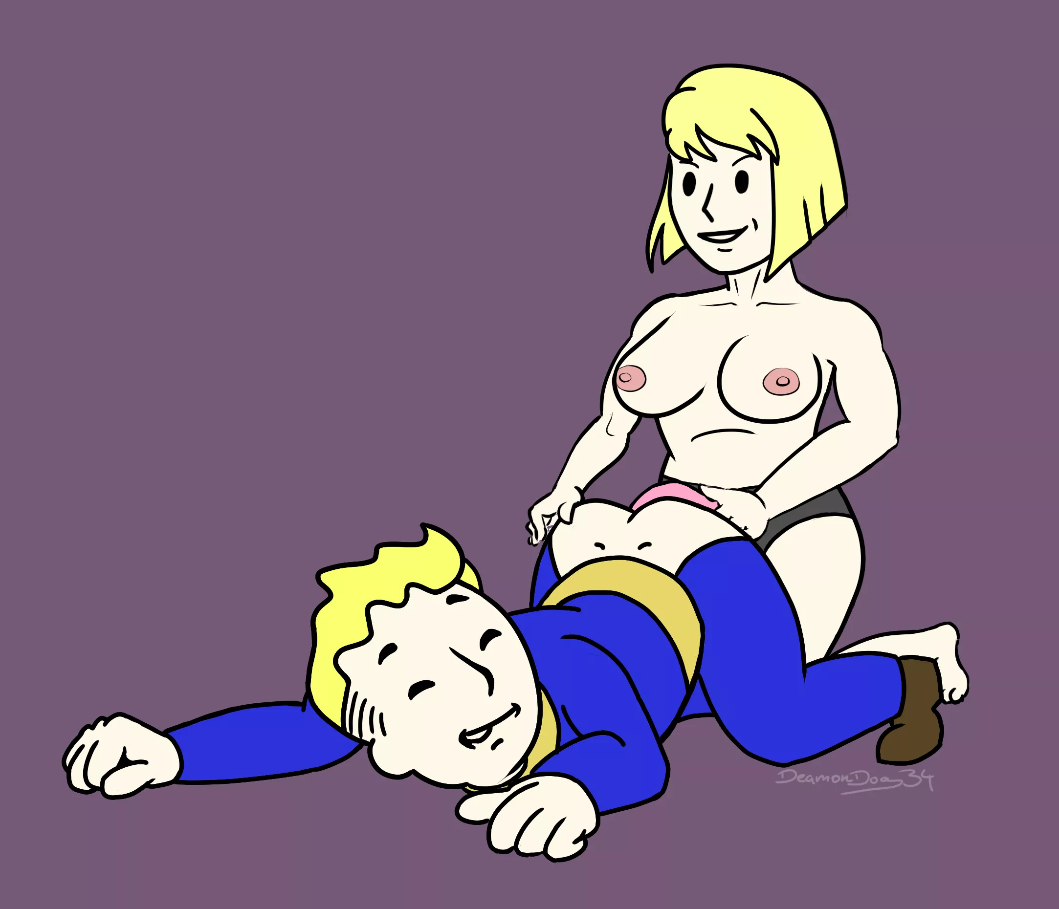 Fallout 3 Pegging posted by Krackon