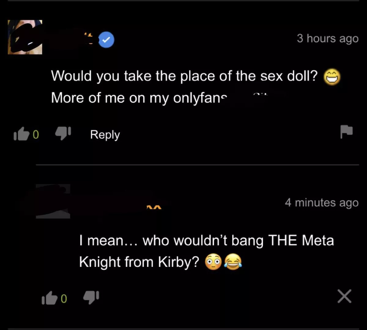 Fap2It actually does sound exactly like Meta Knight from Kirby Right Back At Ya I can’t y’all- posted by artsy_foxx