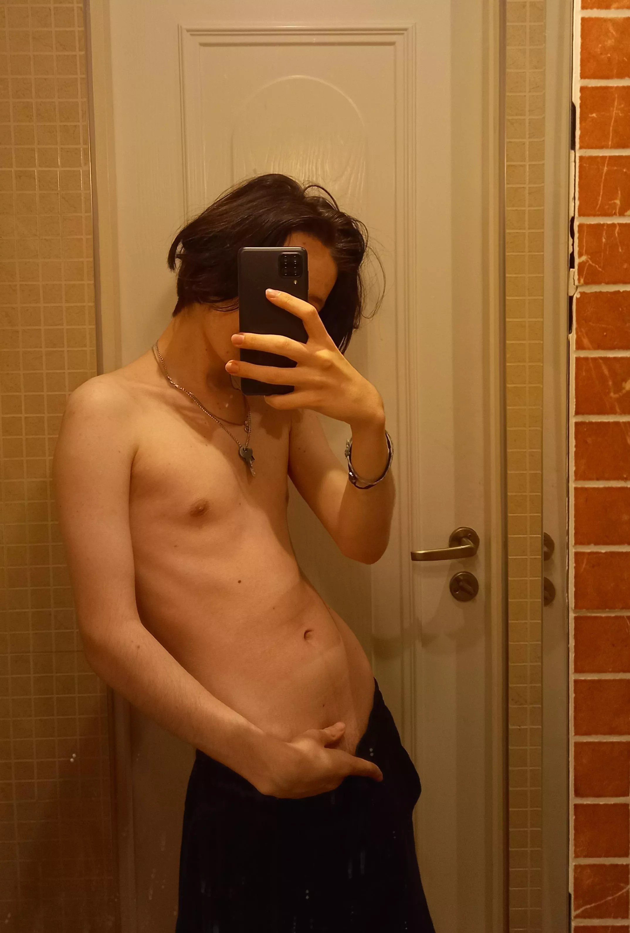 Fast photo in mirror 🔥😈 posted by 69420femboy