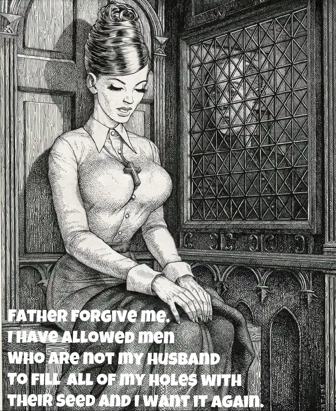 Father forgive me… posted by ILoveToShareMyWife69