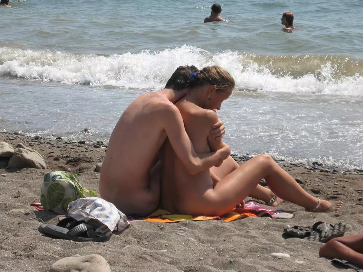 Feel the love at the beach posted by NaturistPictures