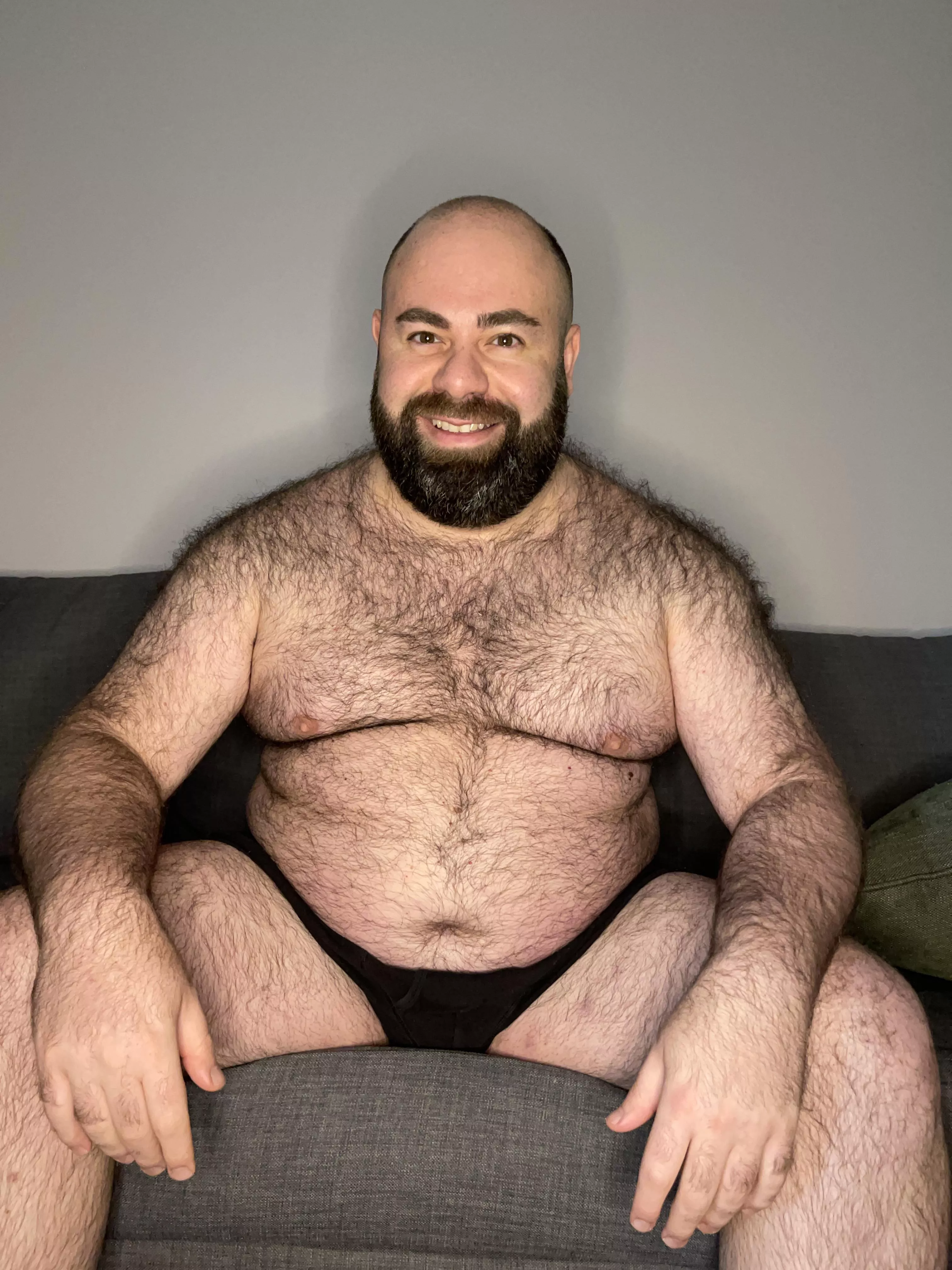 Feeling big 😈 posted by canadianbearxxx