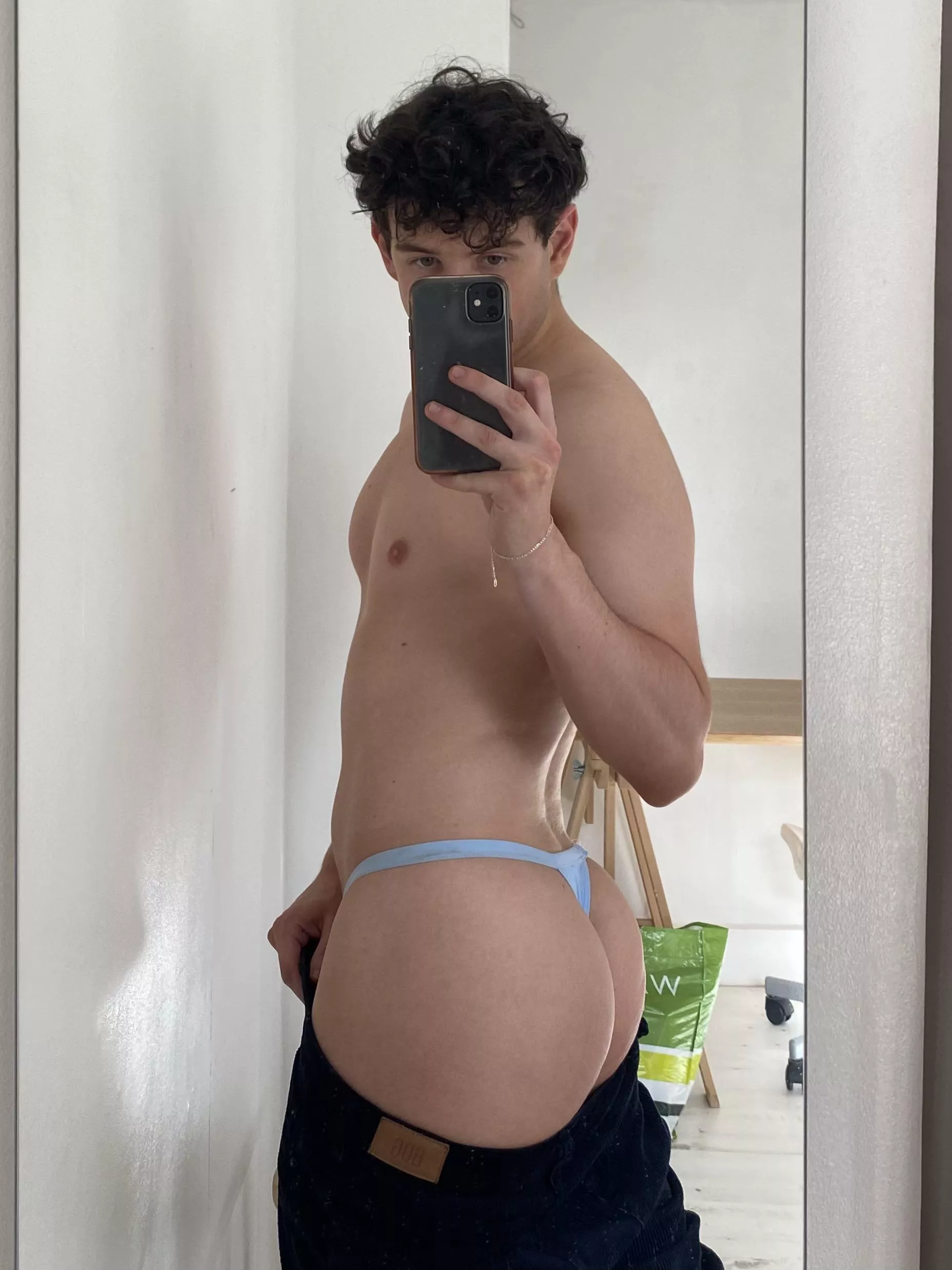 Feeling cute in a thong posted by London94SM