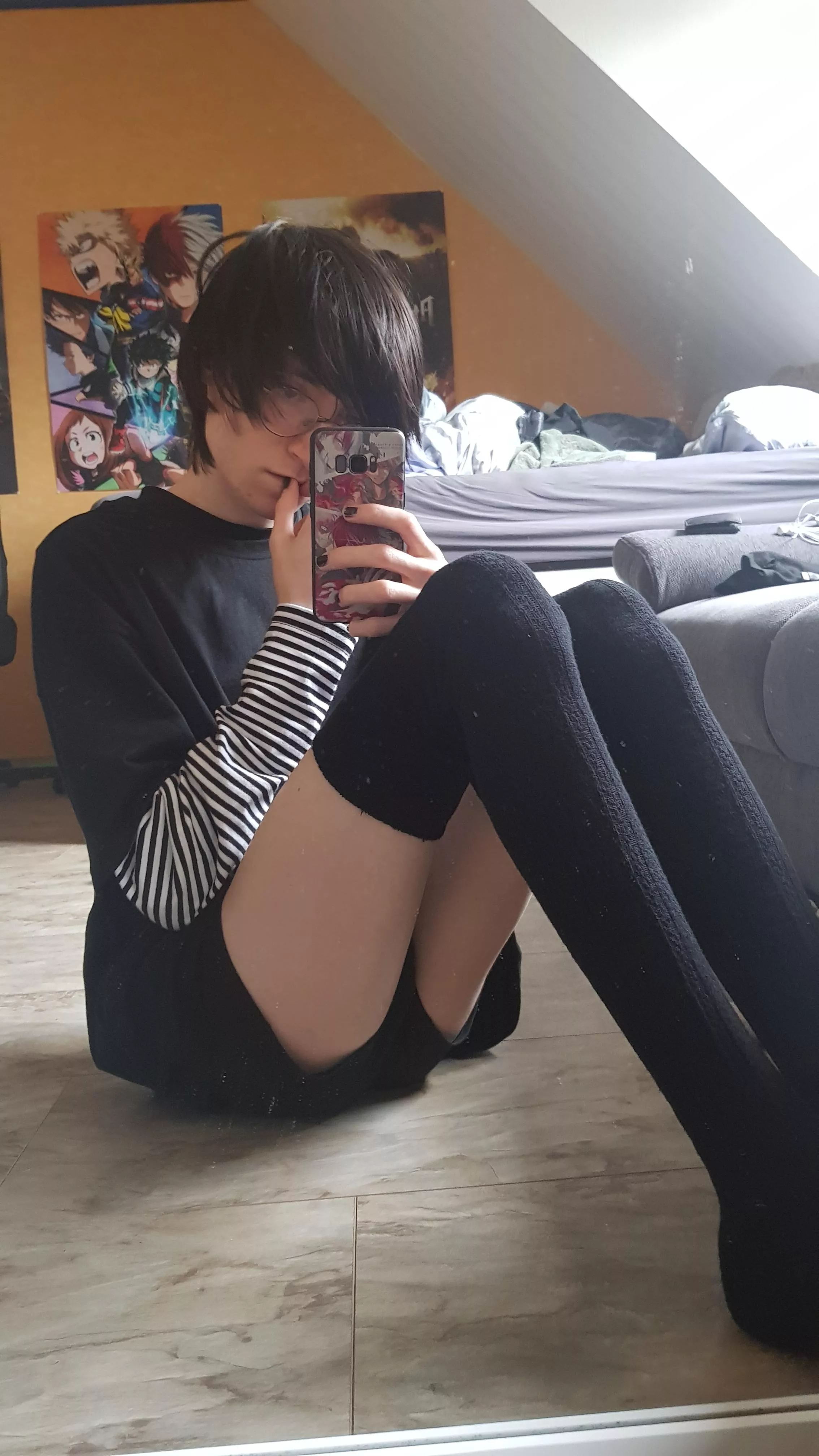 feeling cute in this :3 posted by FemboyTarion