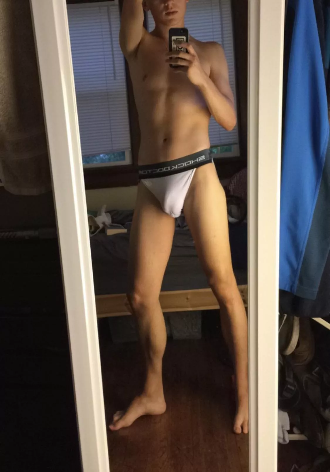 Feeling grateful for the jockstrap my college roommate gifted me posted by SynthesizerSlut