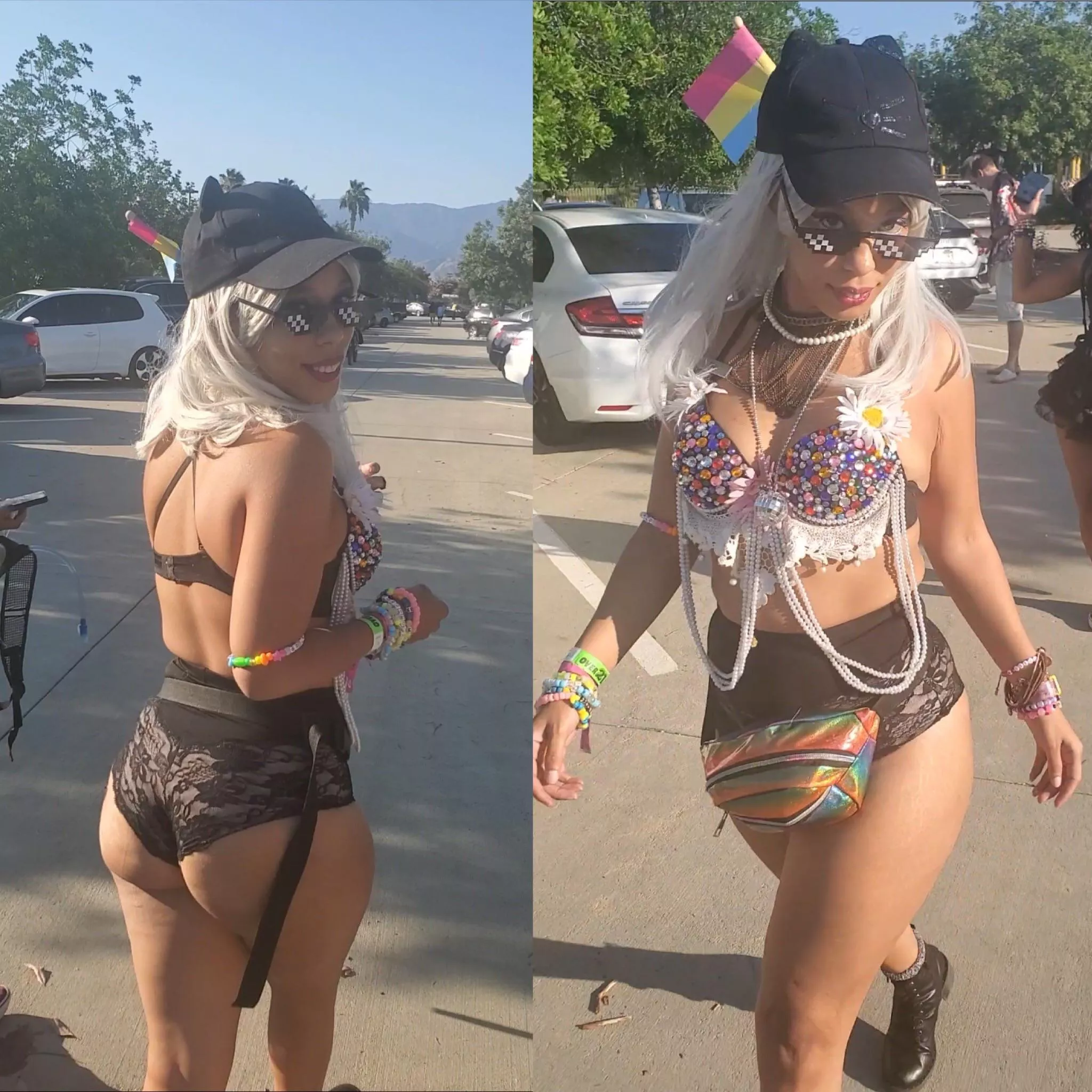 Feeling myself at Hard Summer, it was so much fun posted by AngiXquisite