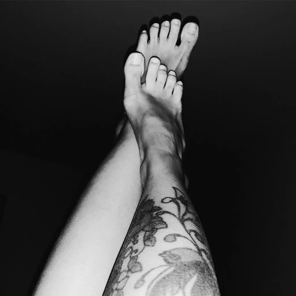 Feet and tattoos … posted by crazybeautiful_of3