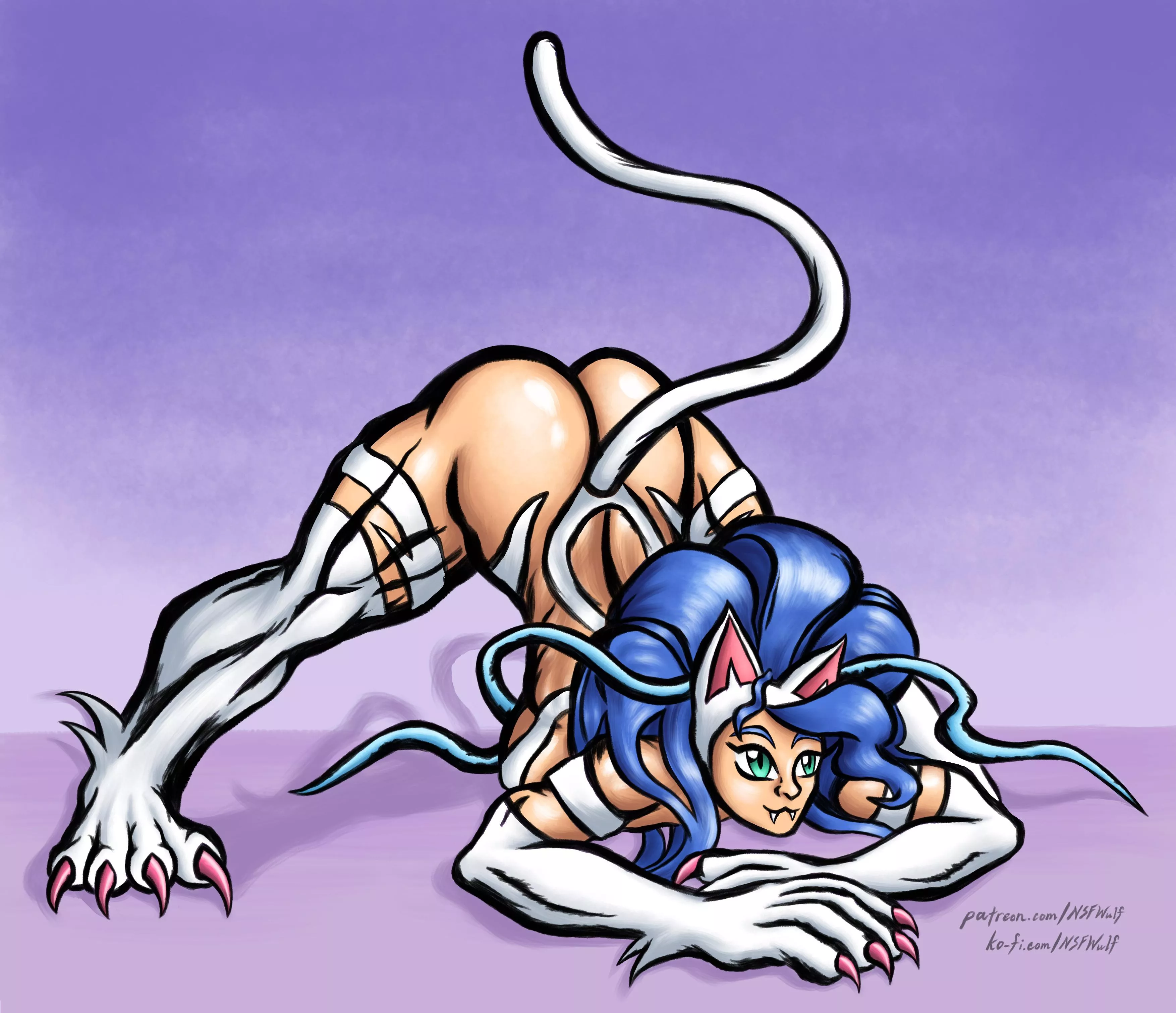 Felicia in Jack-O Pose (OC - NSFWulf) [Darkstalkers] posted by NSFWulf_69