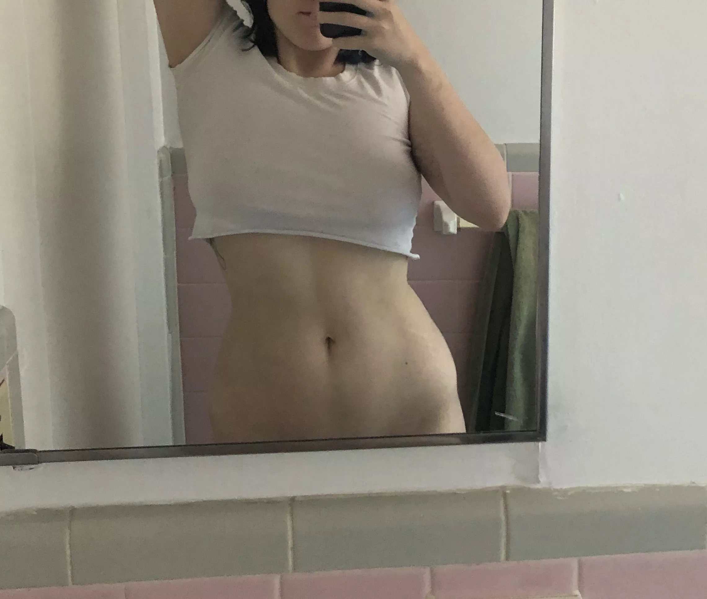 felt confident in my tummy for once <3 posted by urbbyvenus