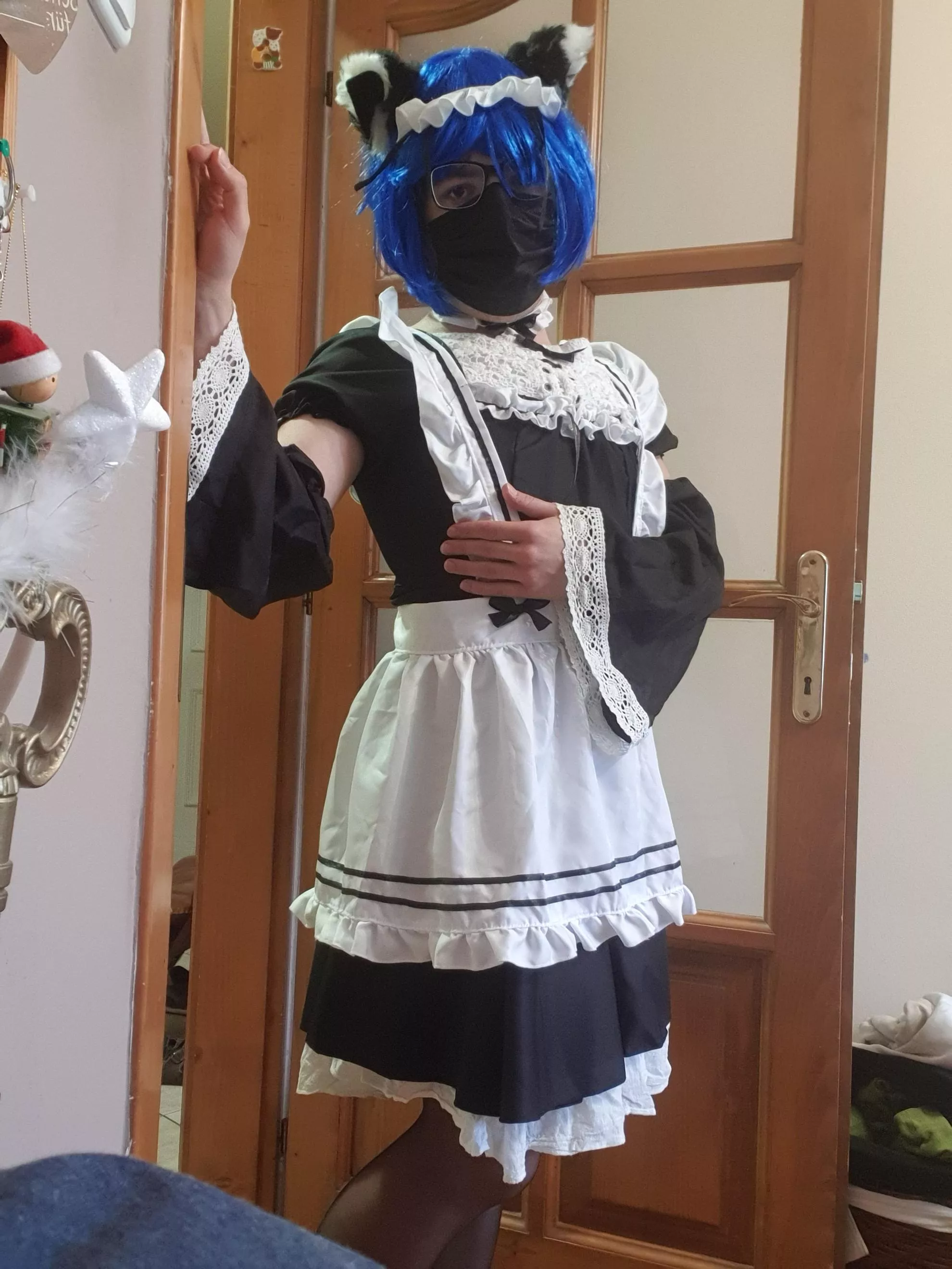 Felt cute in a maid dress 😊 posted by CuteLittleBoi