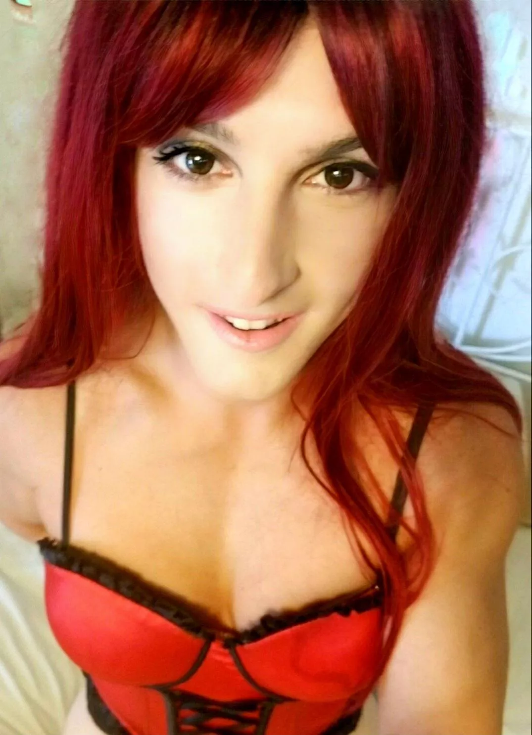 Felt cute in my lingerie! 😘😊 posted by Curio_Cara