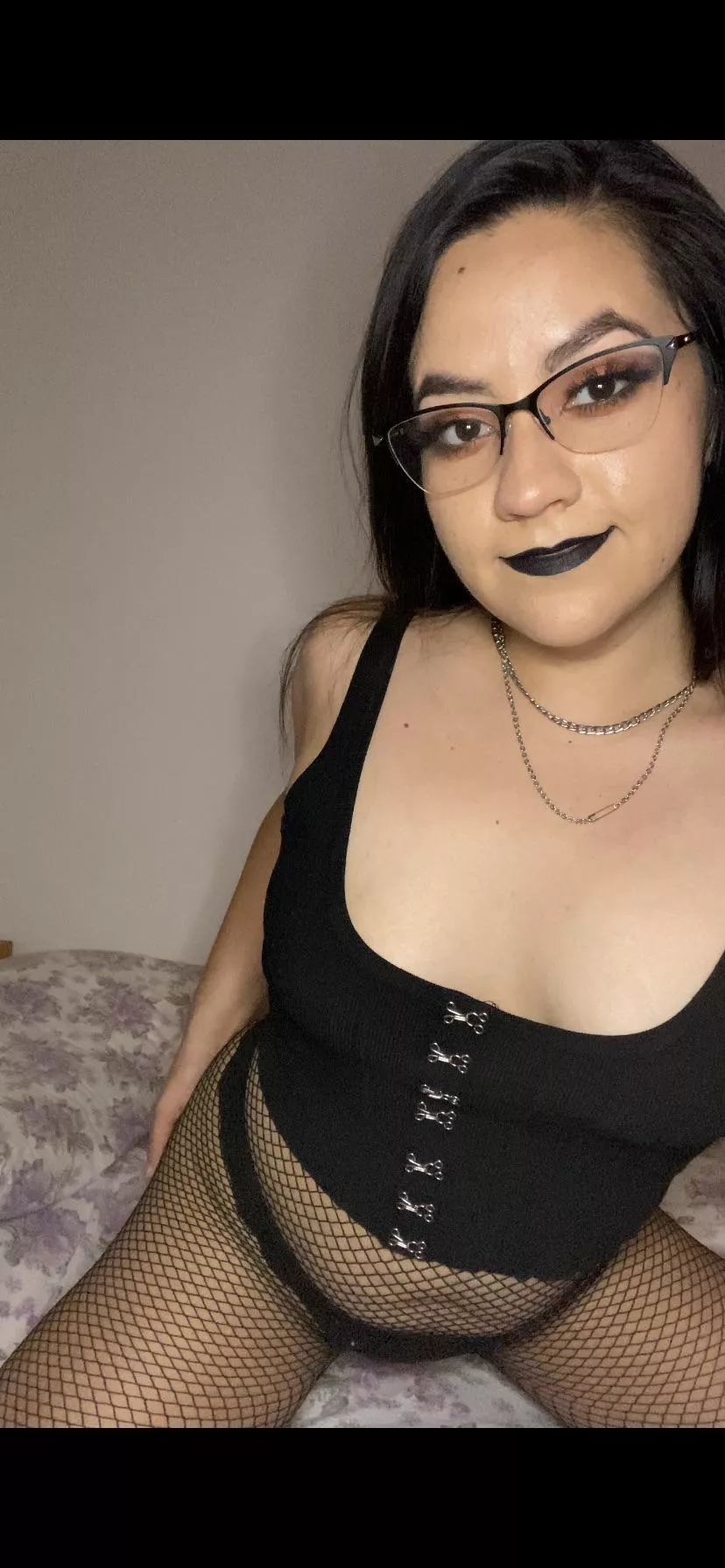 Felt cute in these fishnets. Might fuck around and wear them more. posted by rumwhorchata