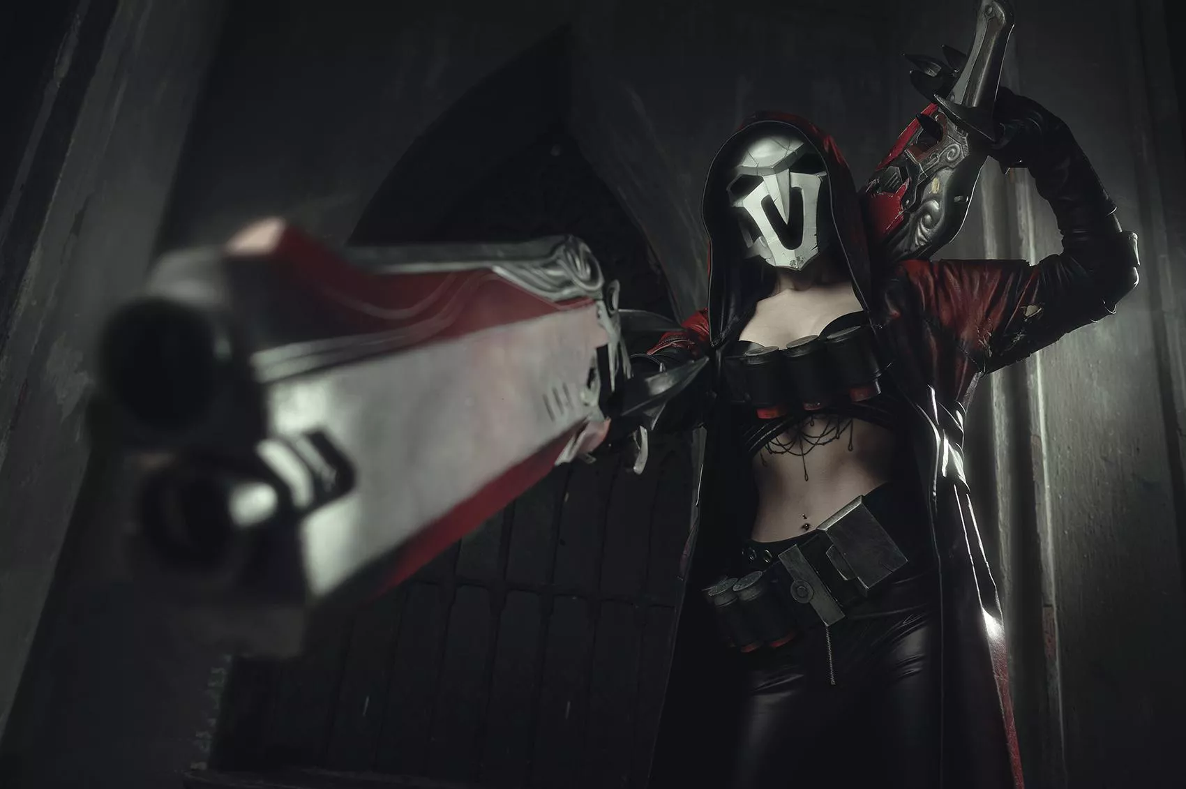 Fem Reaper (Overwatch) by Miss Mononoke posted by miss_mononoke