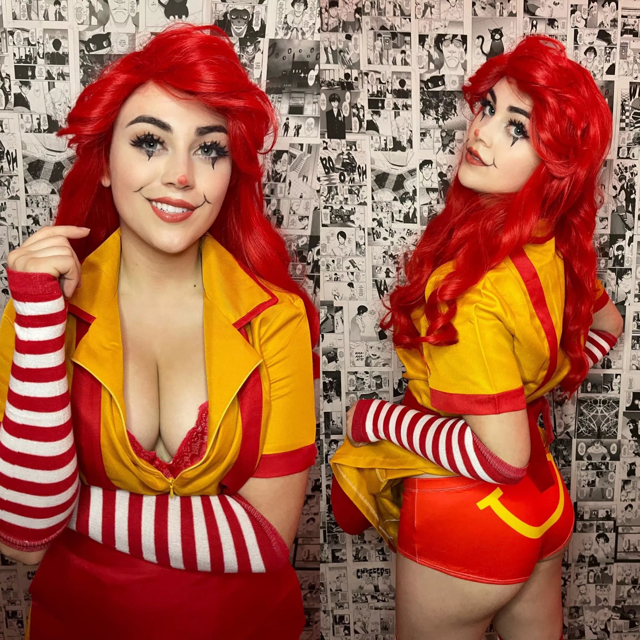 Fem Ronald McDonald by Buttercupcosplays posted by Buttercupcosplays