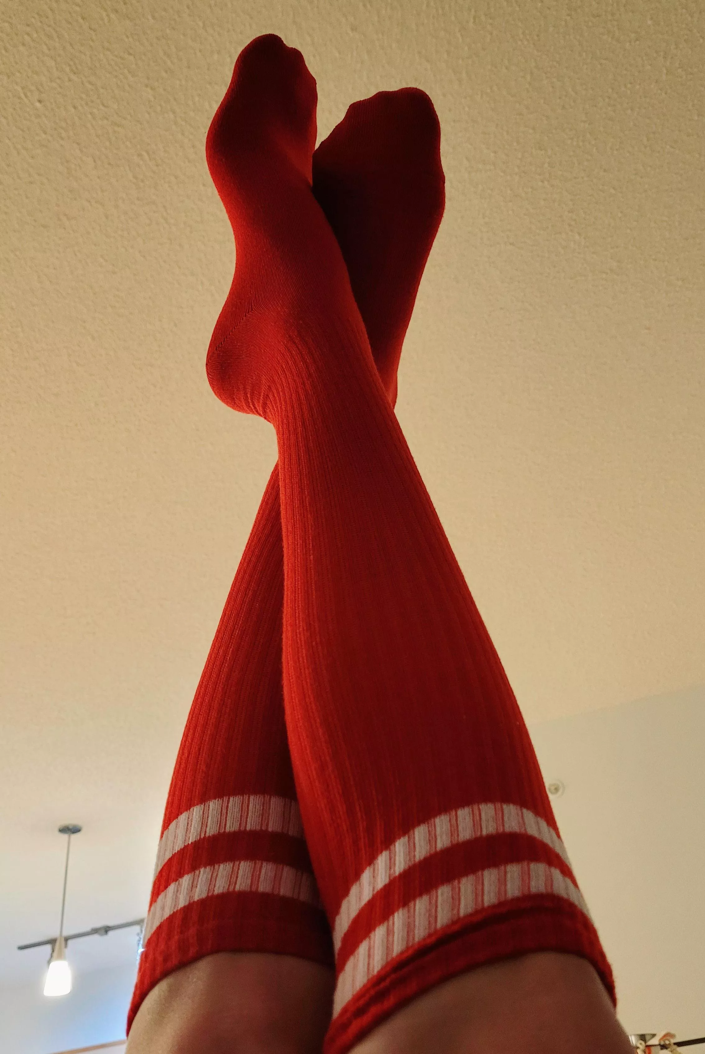 [Female] Do you like red tube socks? posted by LillyLaclare