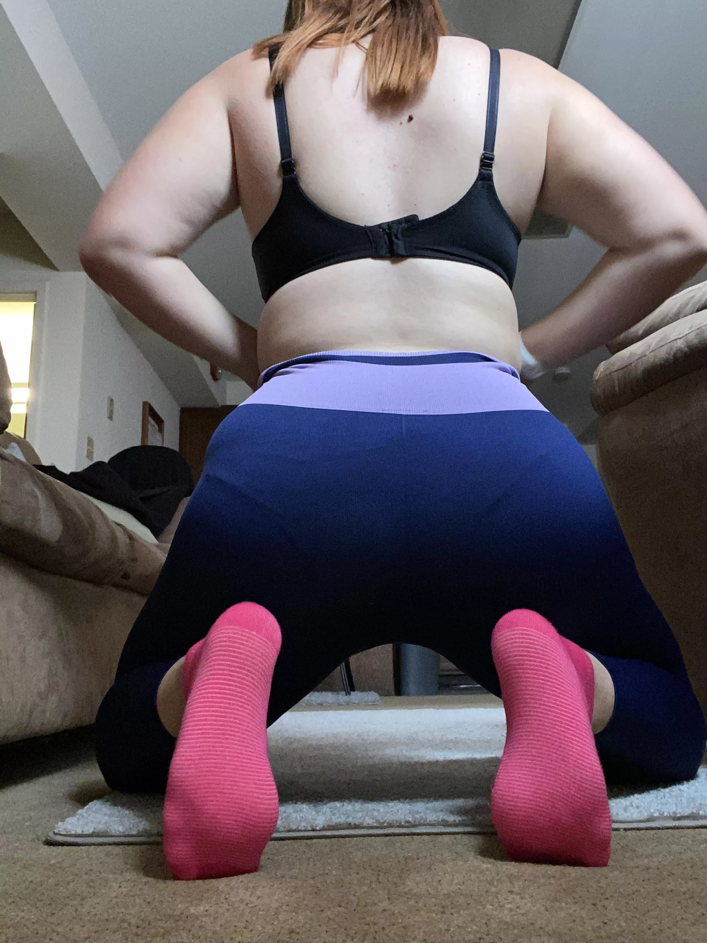 [female] Post workout socks and ass posted by GGpanties364