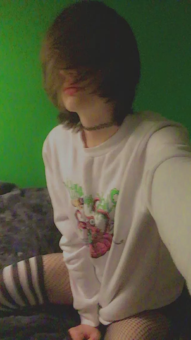 💕Femboy Friday 💕 I can barely see but it’s okay because I’m cute :3 posted by Mission_Reputation_5