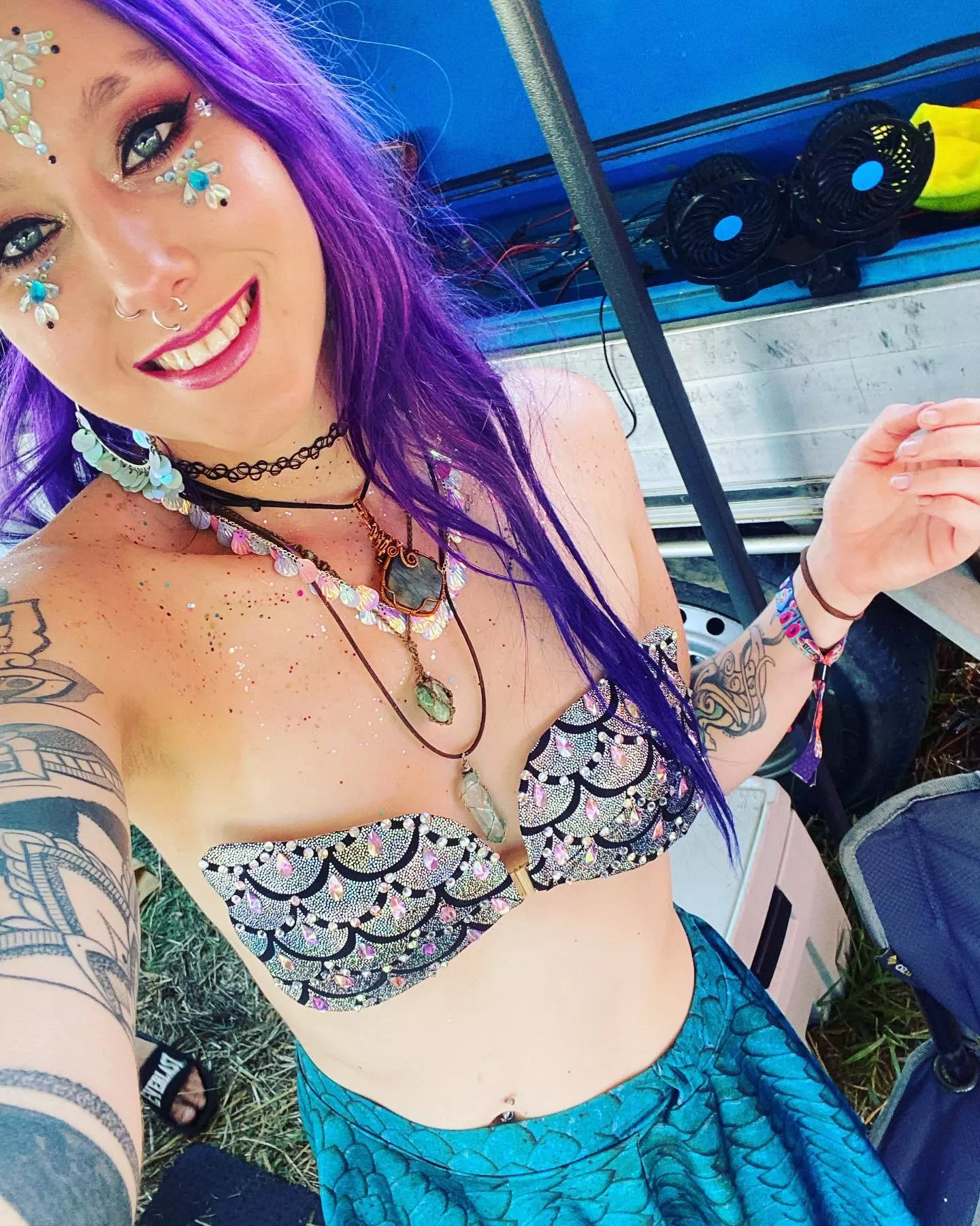 Festivals are life ðŸ¥° posted by Rave_queen_xo