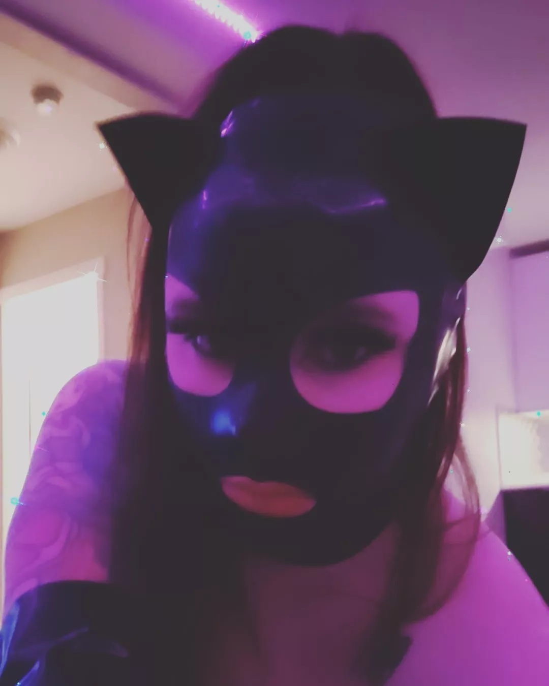 Finally got my first hood. posted by latexwearingcatlover