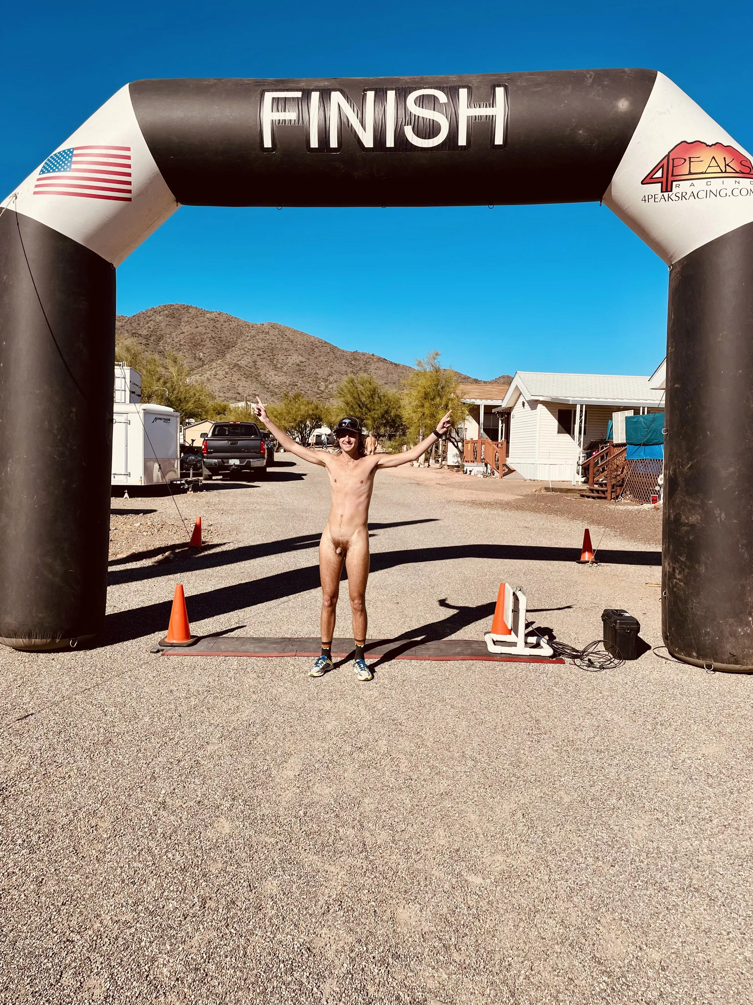 Finished my first naked 5k! posted by mtnzun