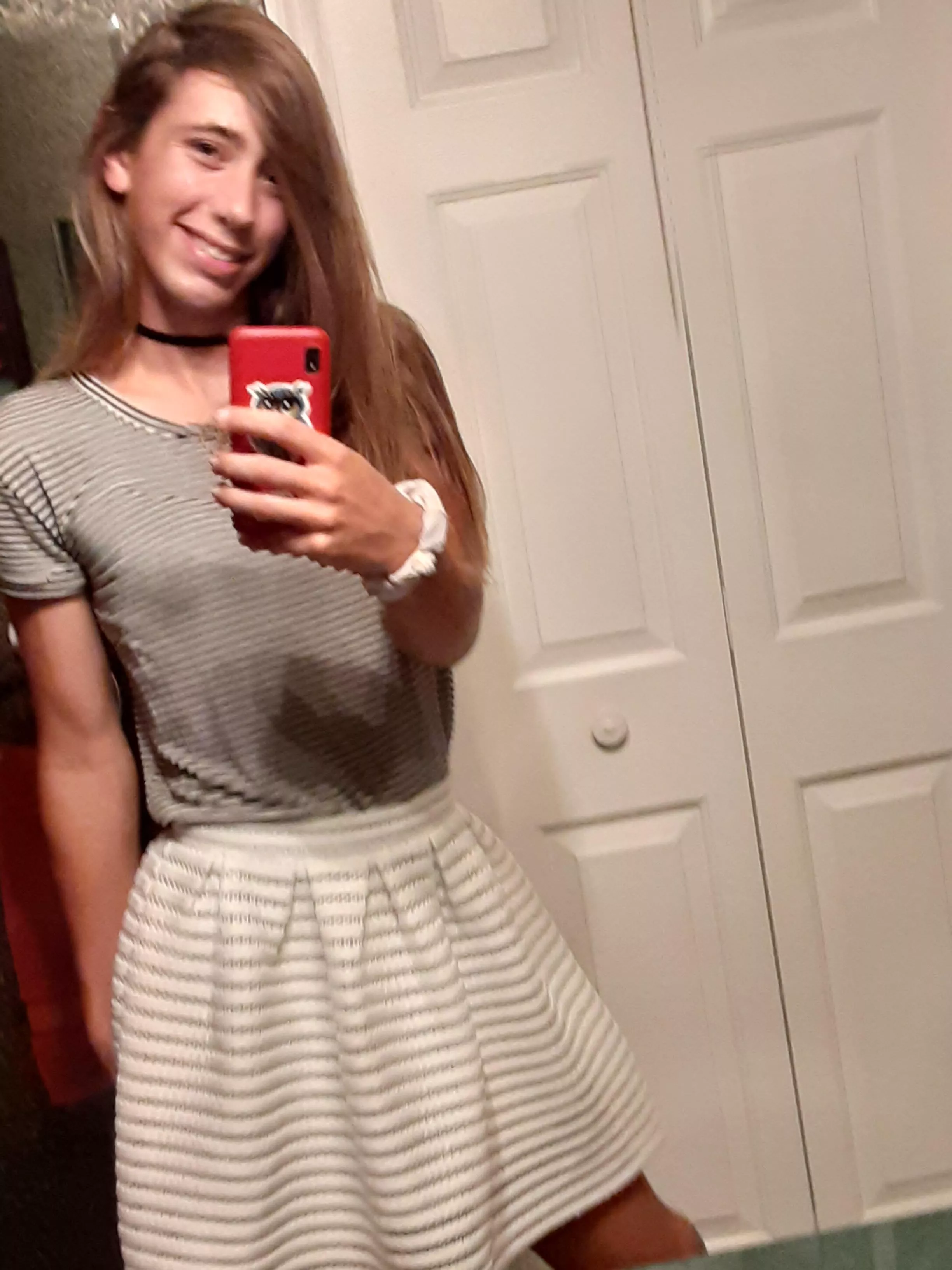 First post, so I wanted to show off my favorite skirt. Hello world! 👋 posted by LowerCommittee7187