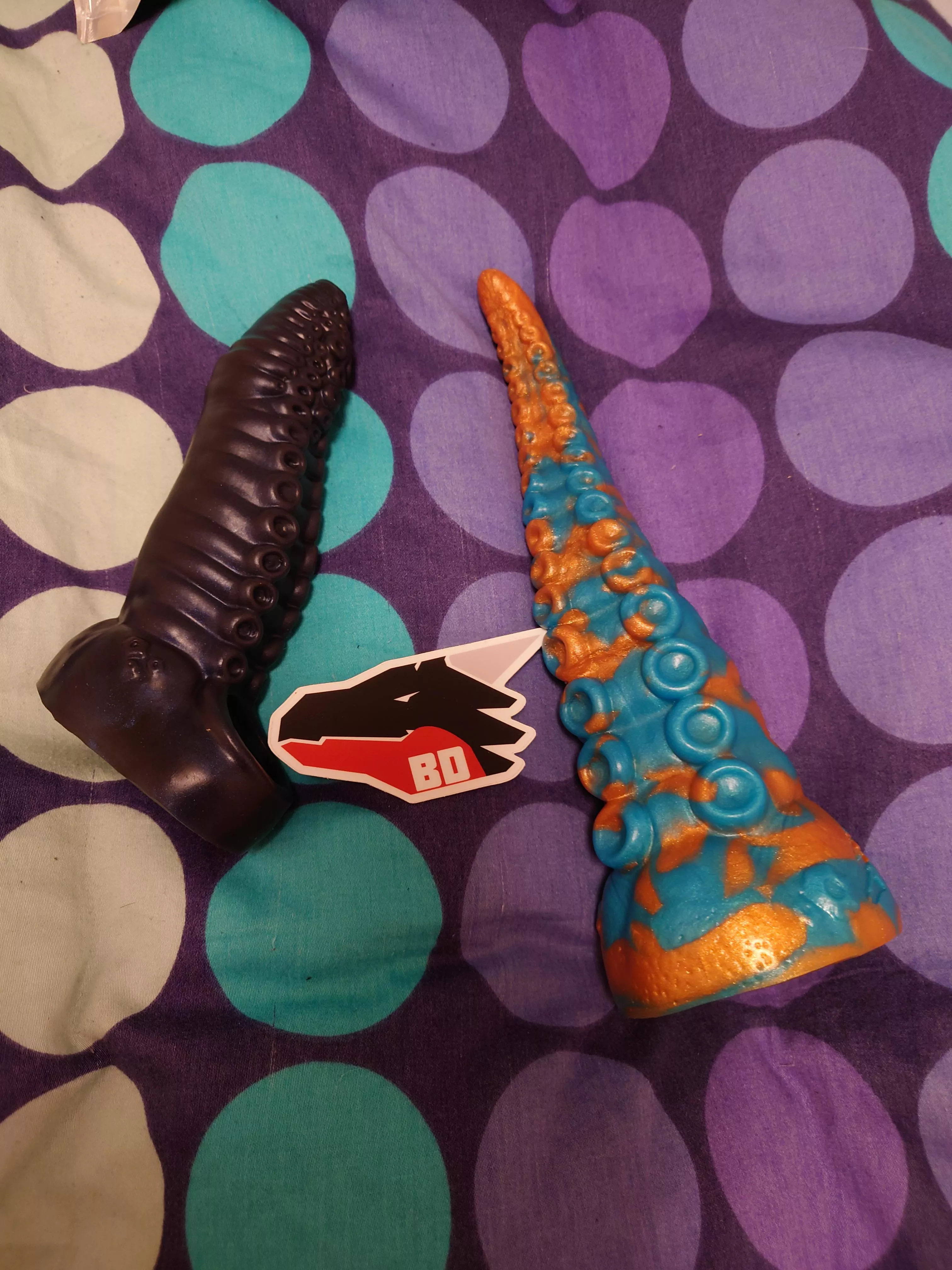 First tentacles from BD! Waited about 2 months for them posted by MightyNightMoon