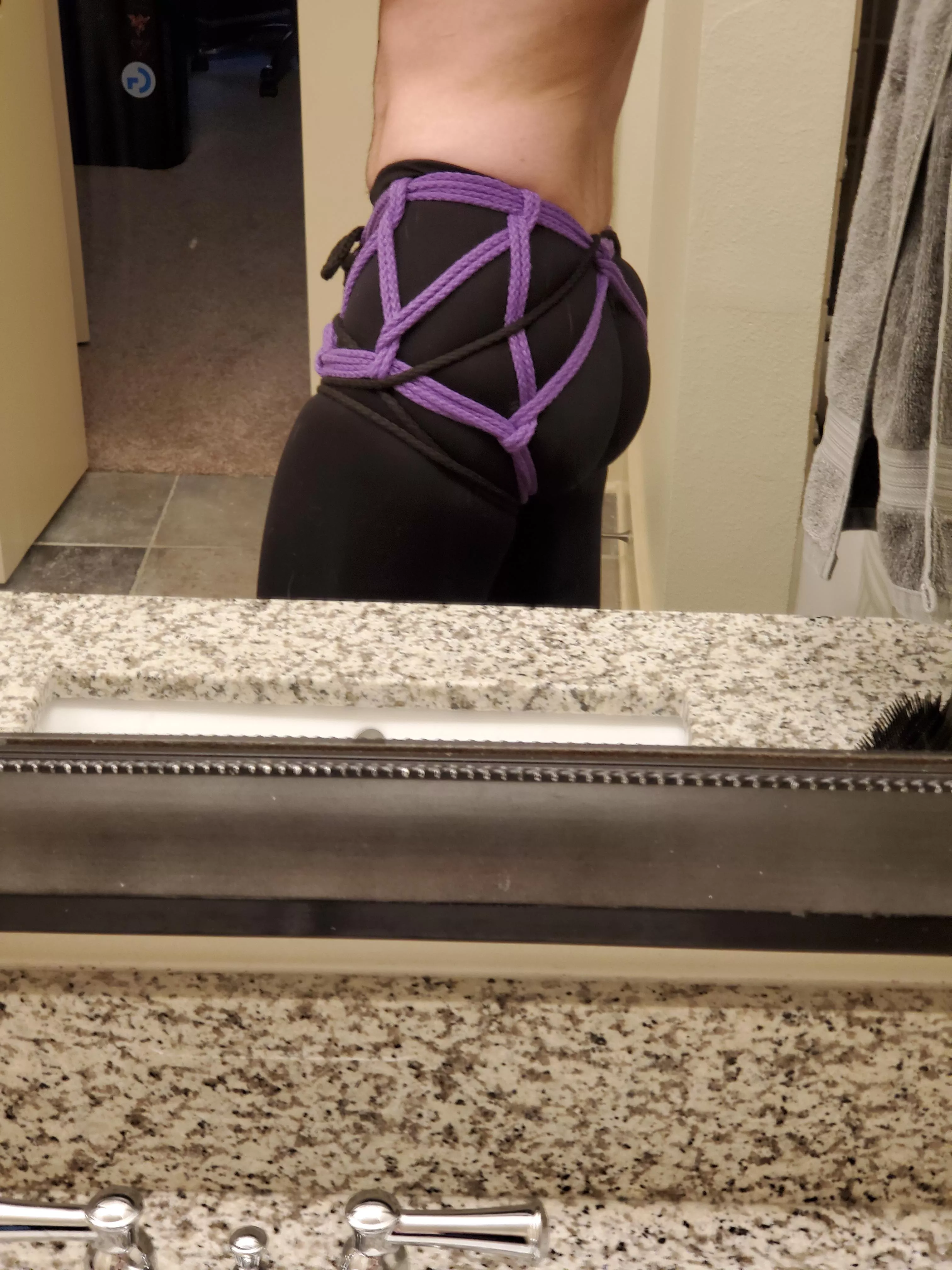 First time attempting a drum harness. Hassle to self tie. posted by Severlos