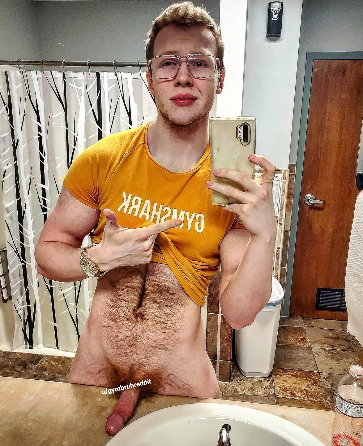 First time ever showing my cock to reddit, show me some love please❤ ⬆️vote if you think I should show you guys more often😏 [Hope I don't regret this😬] posted by GymBruhReddit