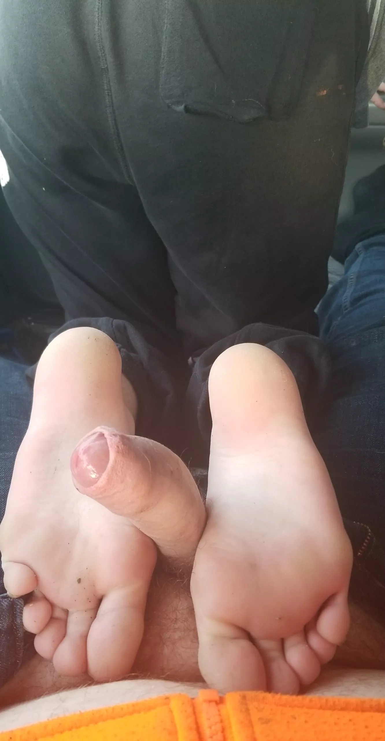 First time footjob posted by Unlucky_Salad_5797