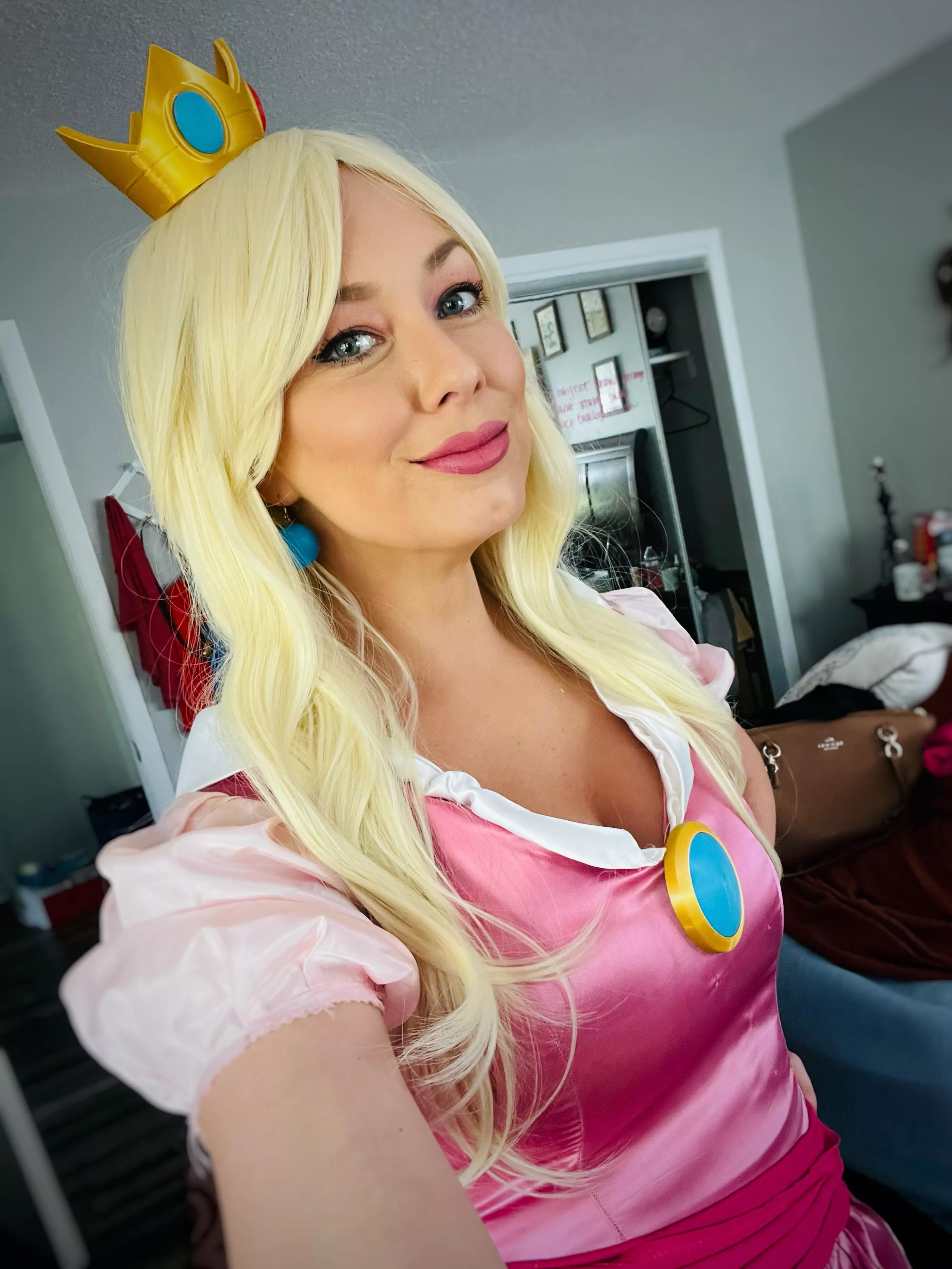 First time poster here, Iâ€™m going as Princess Peach this year and Iâ€™ll have a 5 year old little Mario as my sidekick. ðŸ’–â¤ï¸ posted by biinkii